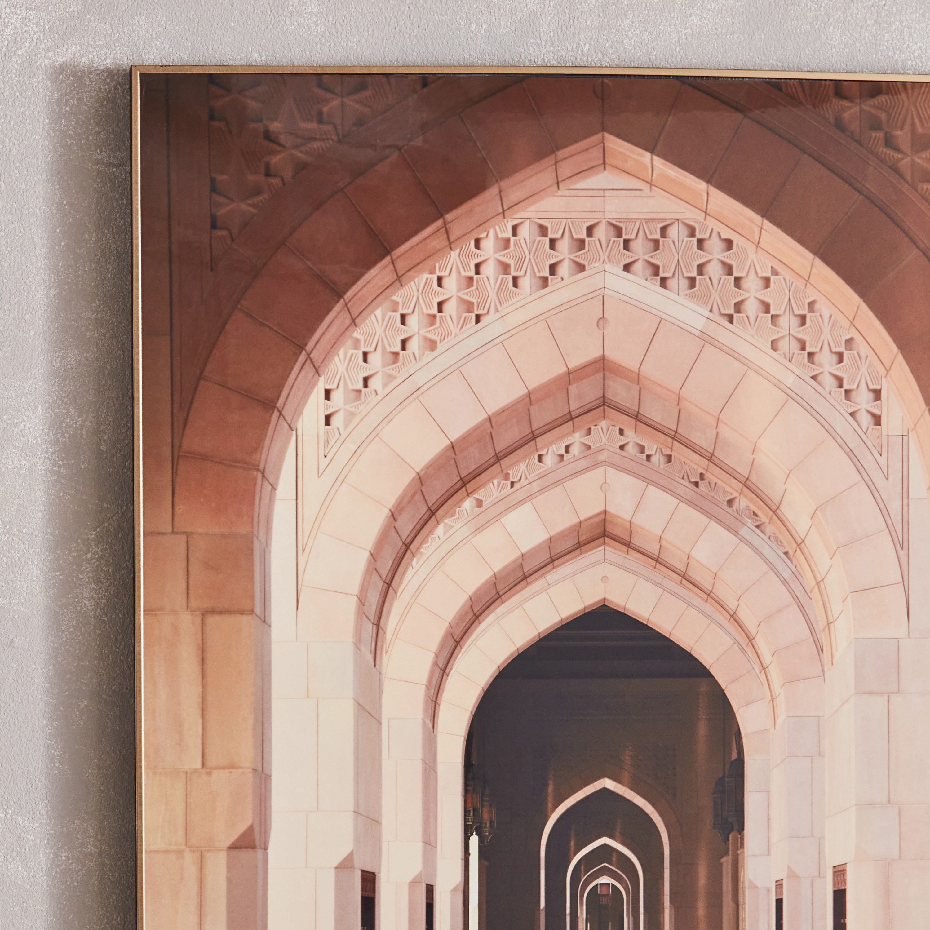 لوحة مؤطرة شديدة اللمعان بتصميم معماري عربي من اقرأ - 60x90 سم-PROMO_HB_AE_B2G2_011025-image-3