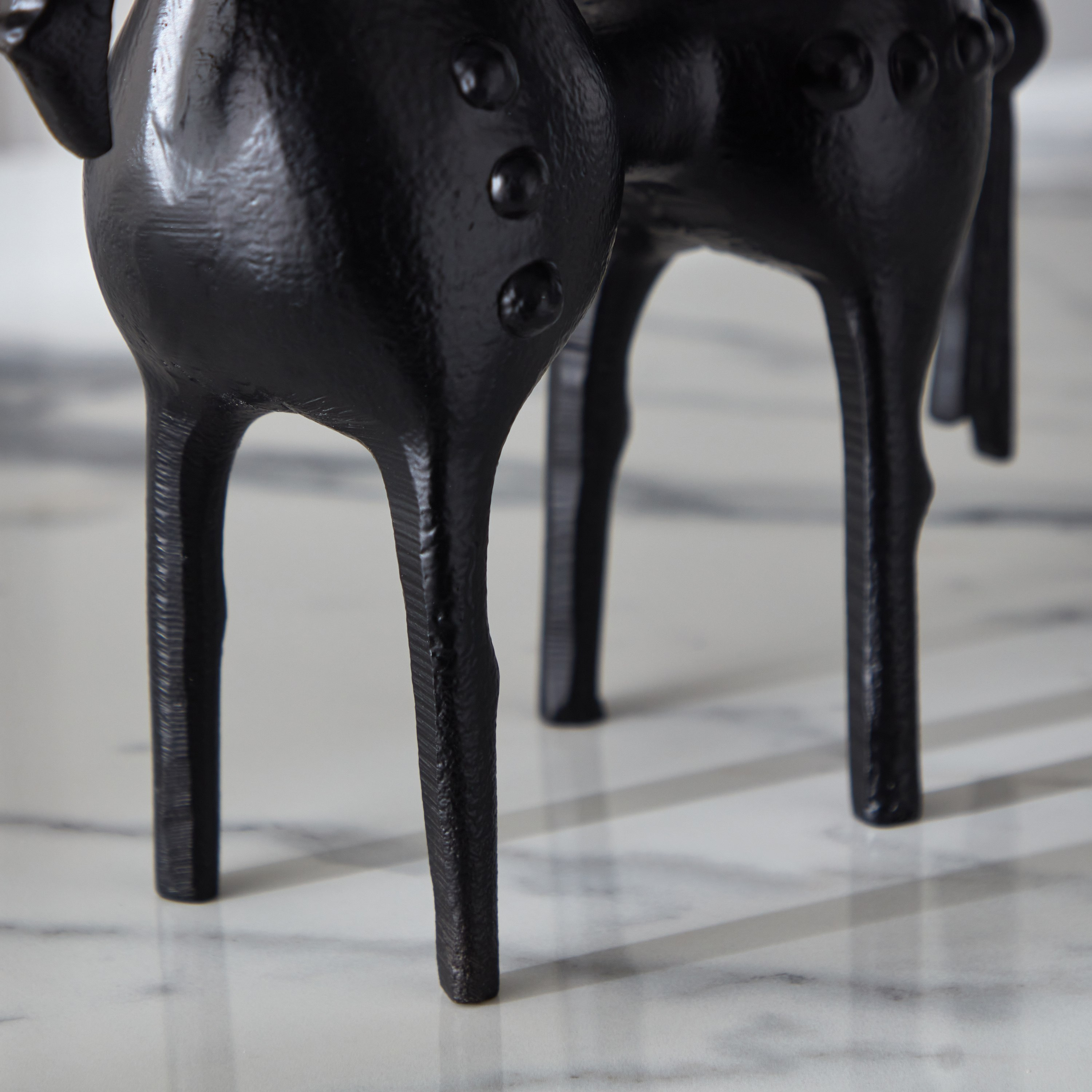 Astro Aluminium Decorative Horse Table Accent - 25x9x23 cm-hbxhomeware-homedecor-figurinesandornaments-image-4