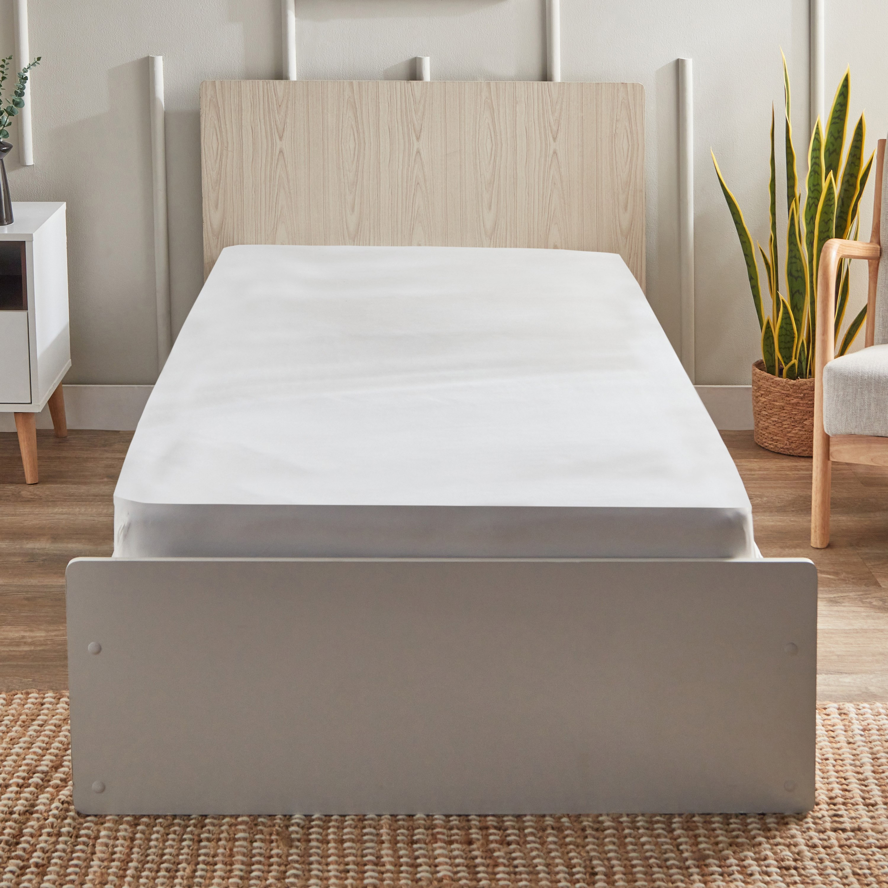 شرشف مطاطي فردي مايكرو جيرسي من فيروم - 90x200+30 سم-hbxhomeware-hbxbedroom-image-2