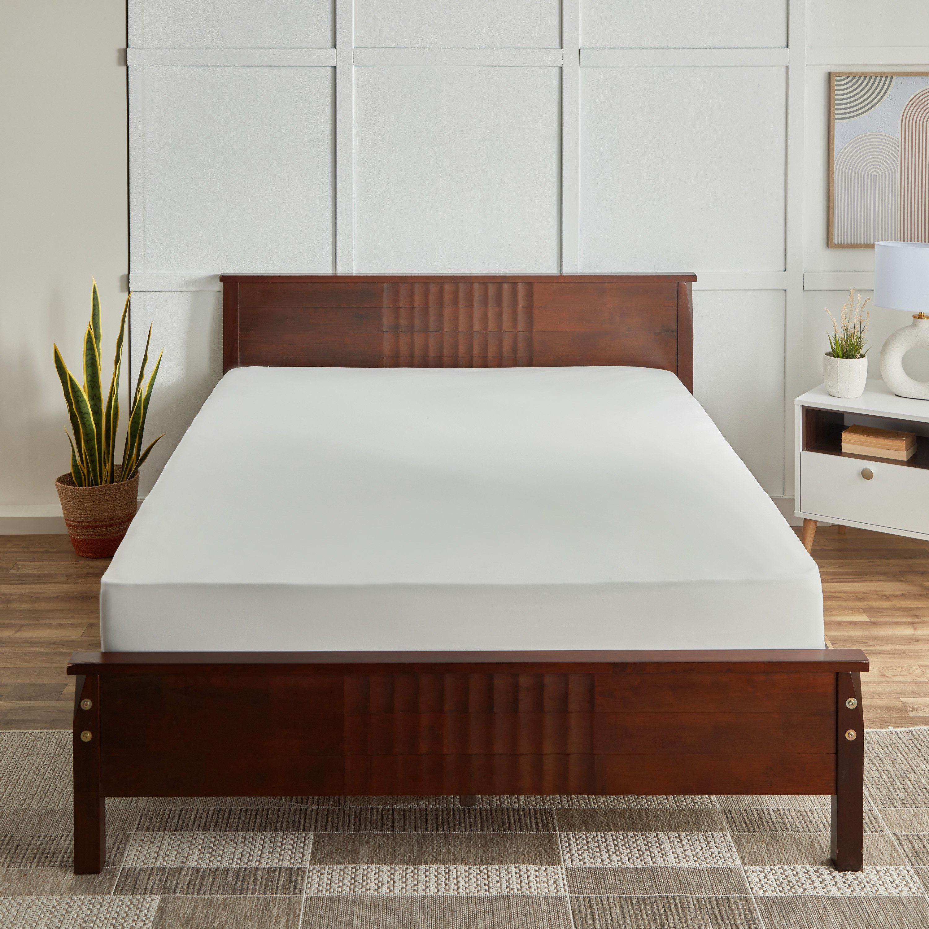 Ferum Micro Jersey Queen Fitted Sheet - 150x200+30 cm-hbxhomeware-hbxbedroom-image-2