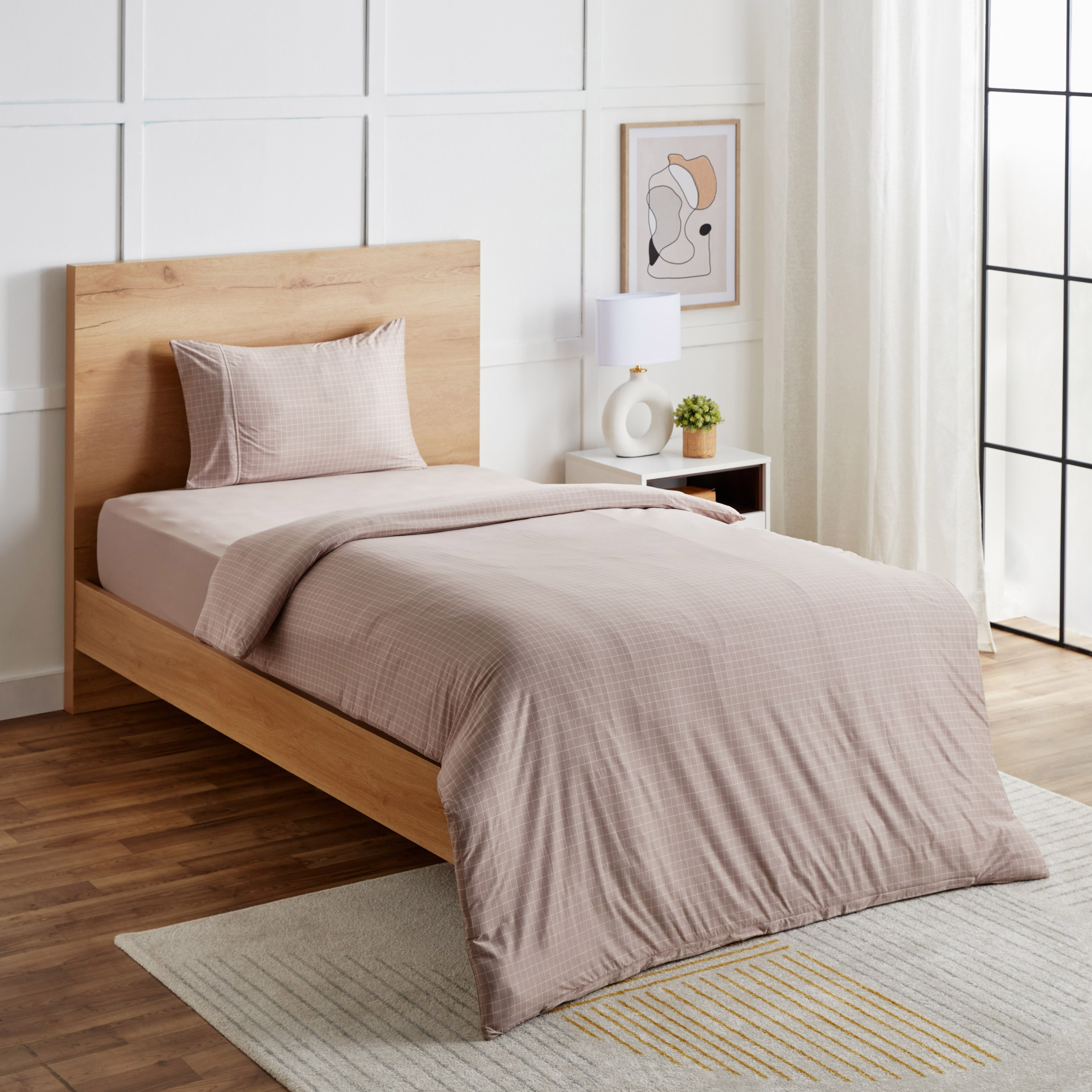 Ferum Micro Jersey 2-Piece Printed Single Duvet Cover Set - 135x200 cm-hbxhomeware-bedding-duvetcovers-image-2