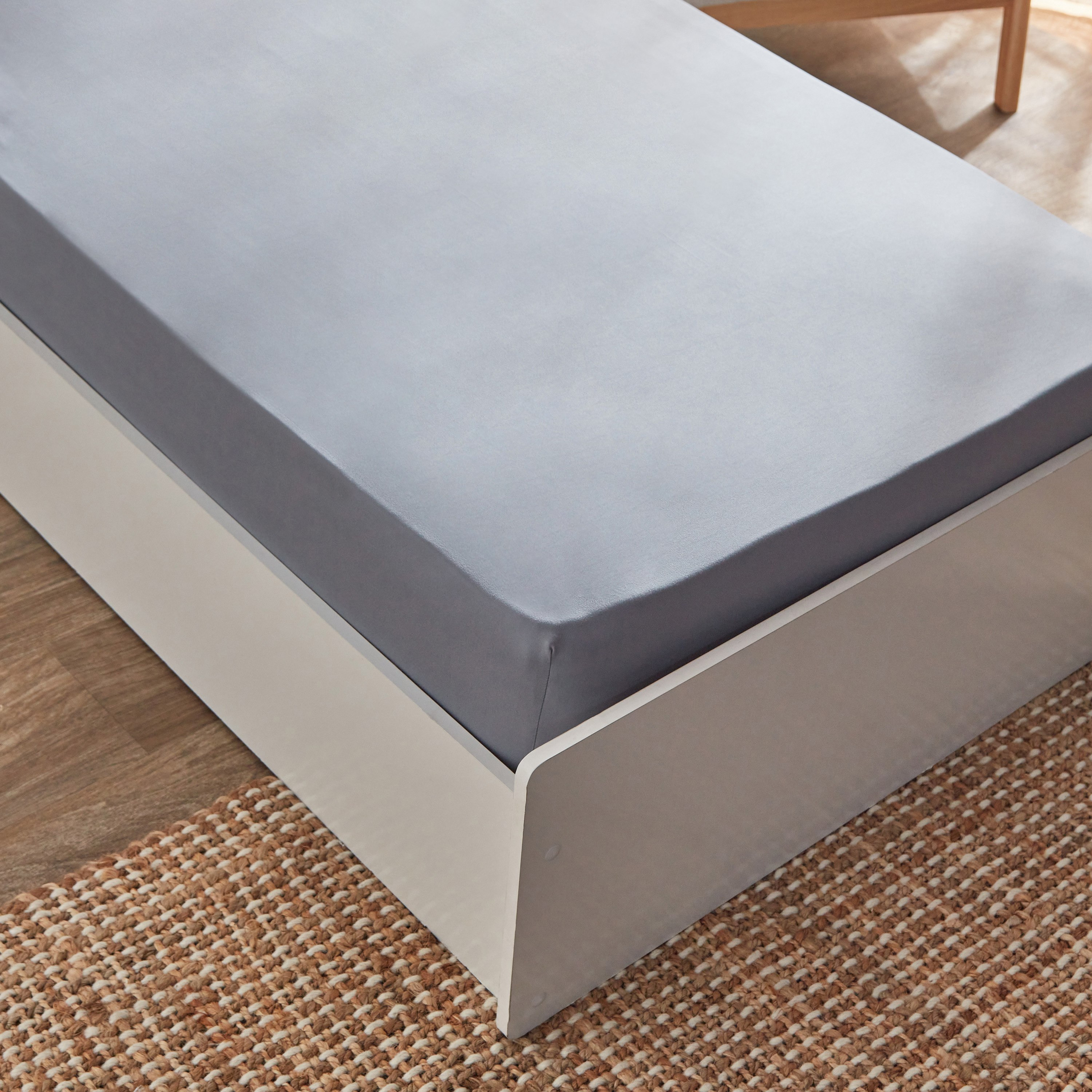 Ferum Micro Jersey Single Fitted Sheet - 90x200+30 cm-hbxhomeware-hbxbedroom-image-3