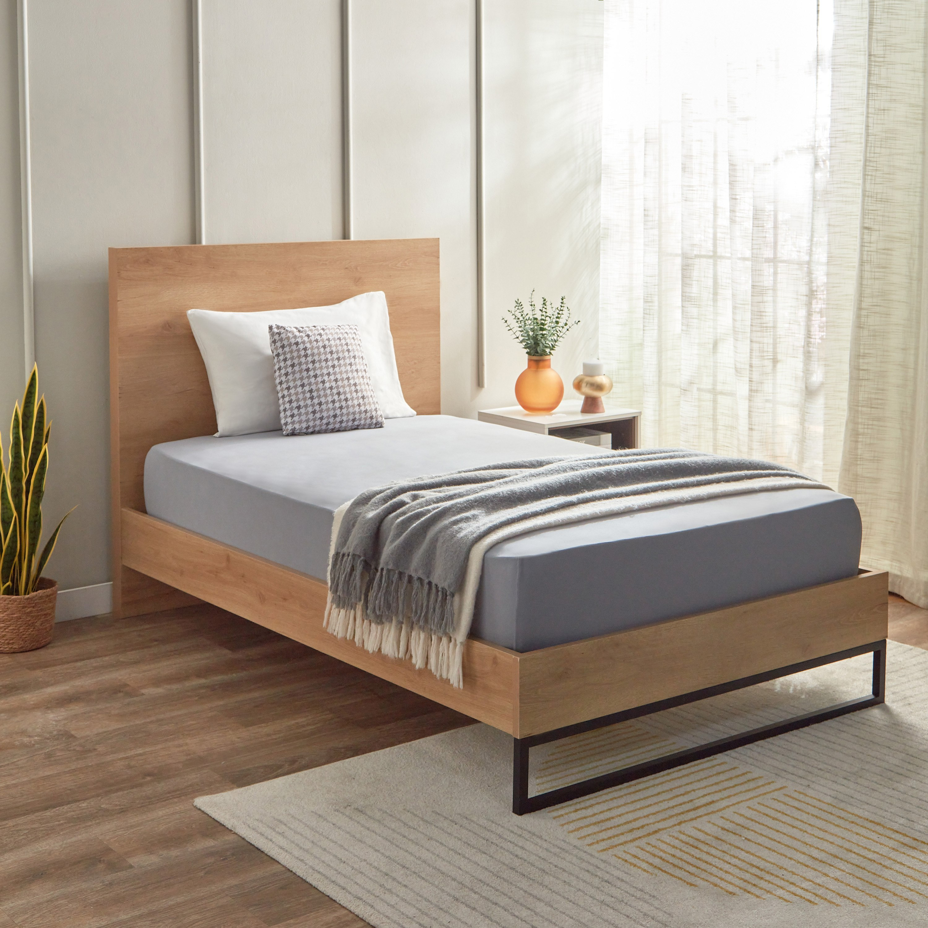 Ferum Micro Jersey Twin Fitted Sheet - 120x200+30 cm-hbxhomeware-hbxbedroom-image-7