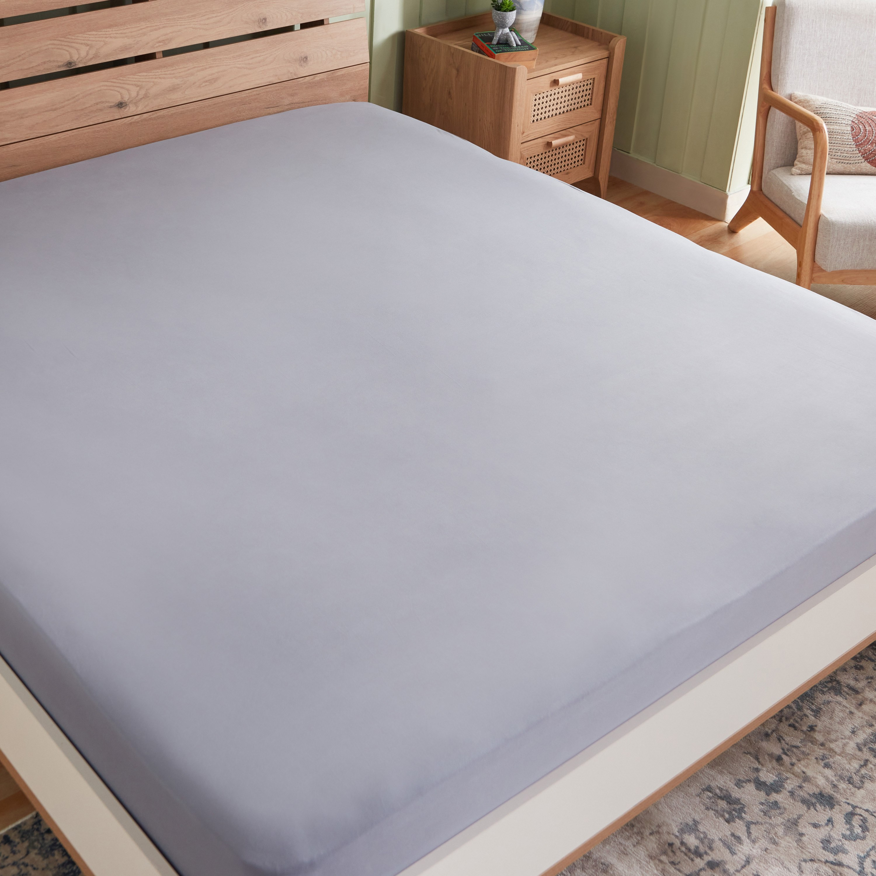 Ferum Micro Jersey King Fitted Sheet - 180x200+30 cm-hbxhomeware-hbxbedroom-image-4