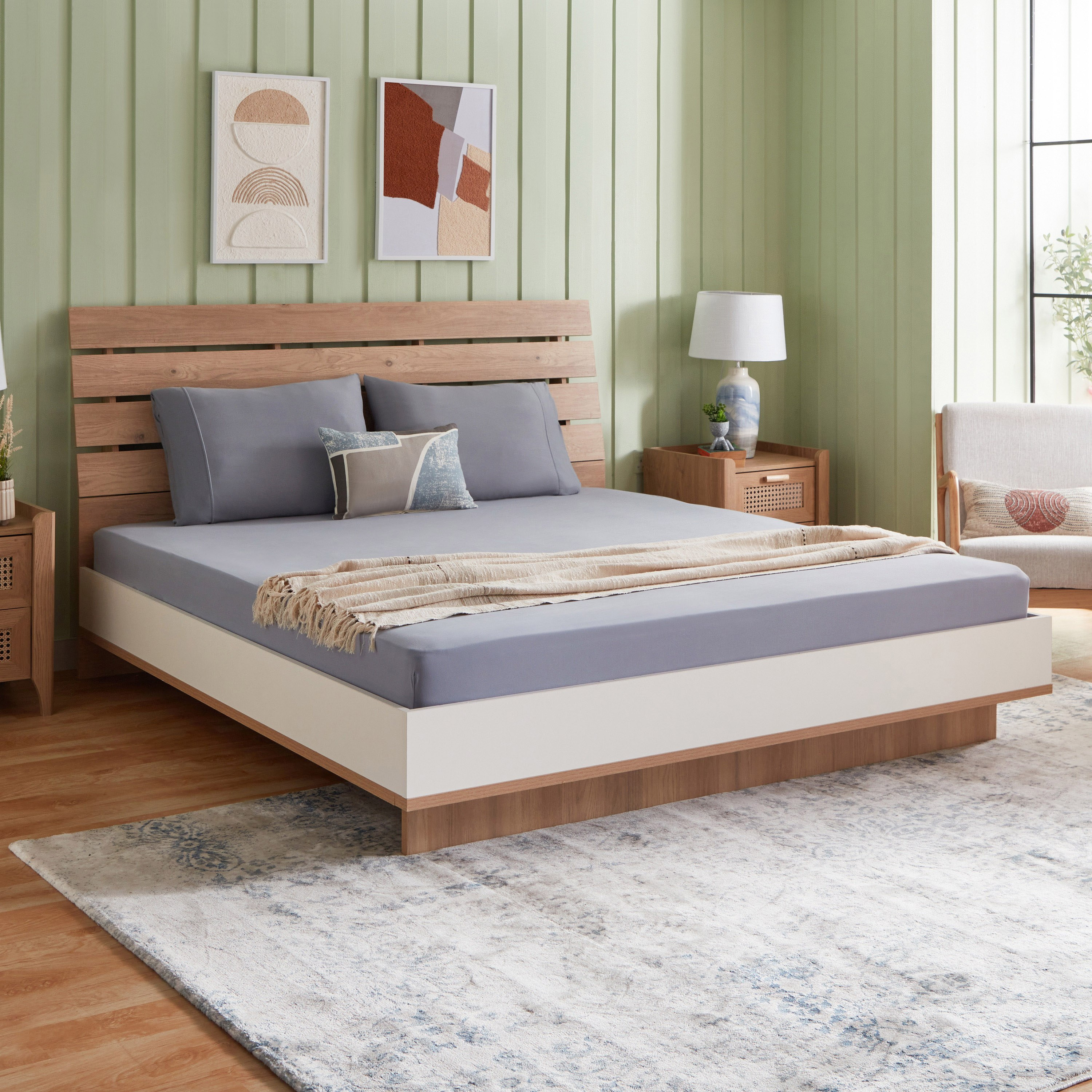 Ferum Micro Jersey King Fitted Sheet - 180x200+30 cm-hbxhomeware-hbxbedroom-image-6
