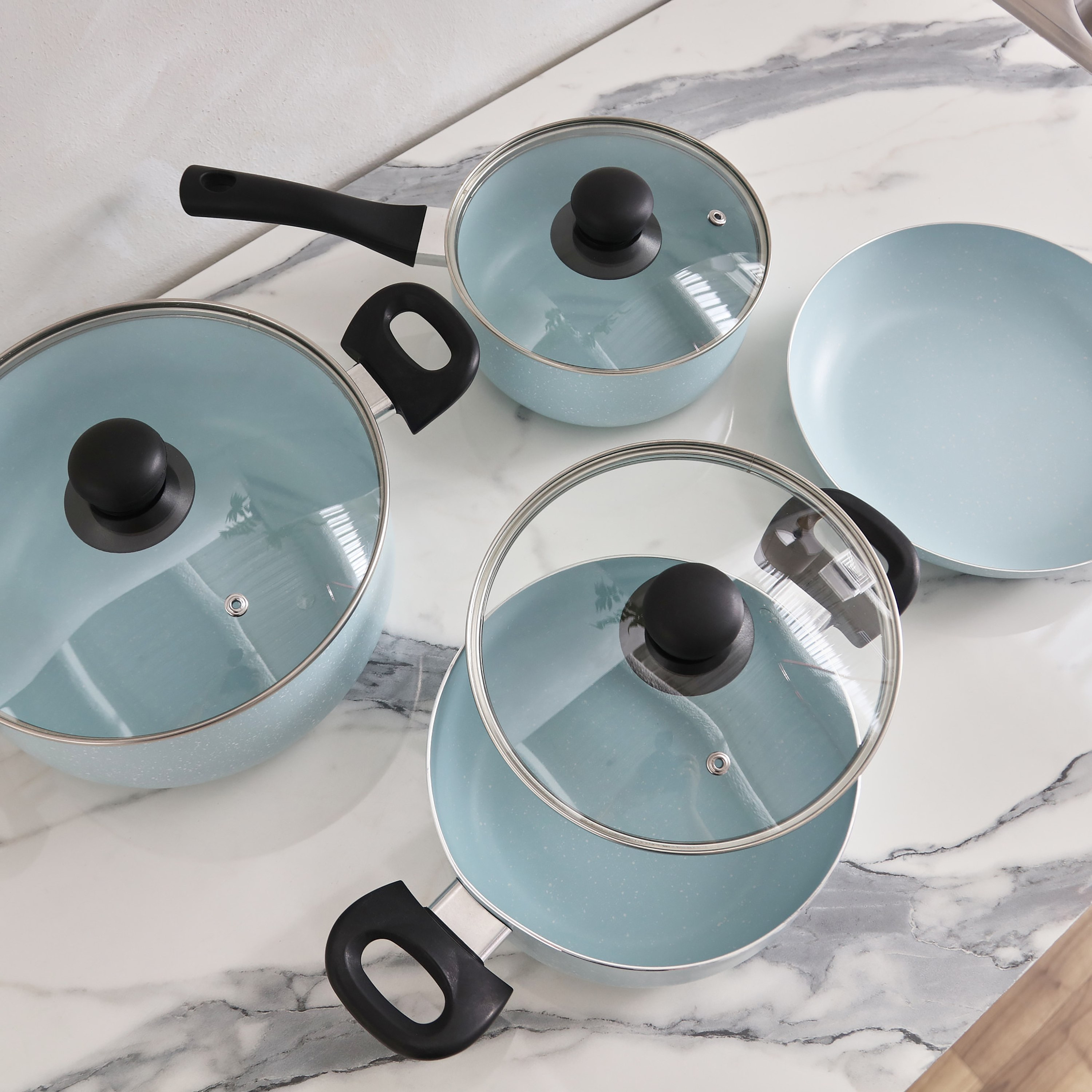 طقم أواني طهي 7 قطع بطلاء رخامي من فيست  -hbxhomeware-hbxkitchen-image-4