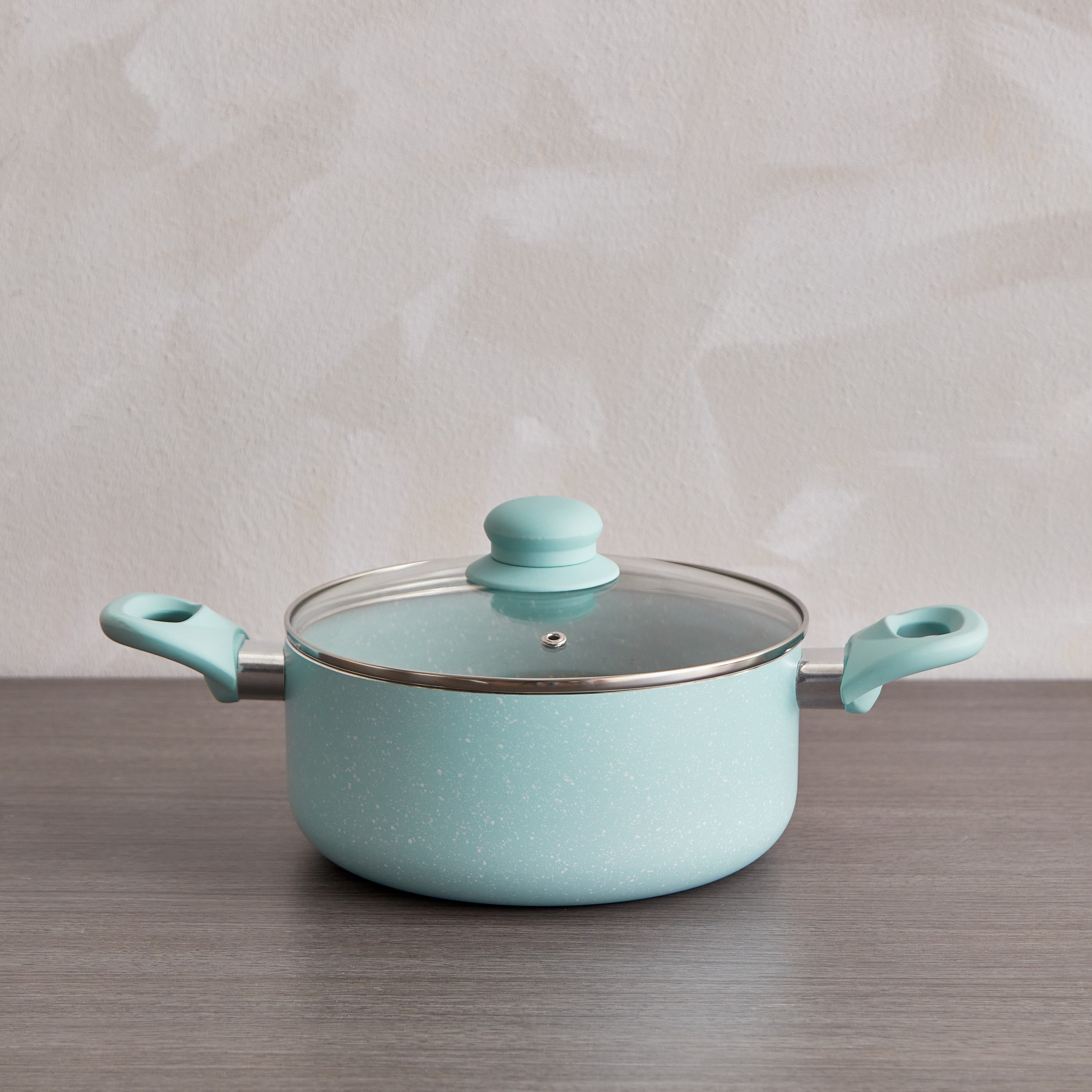 كسرولة بطلاء رخامي مع غطاء من فيست  - 20 سم-hbxhomeware-hbxkitchen-image-1