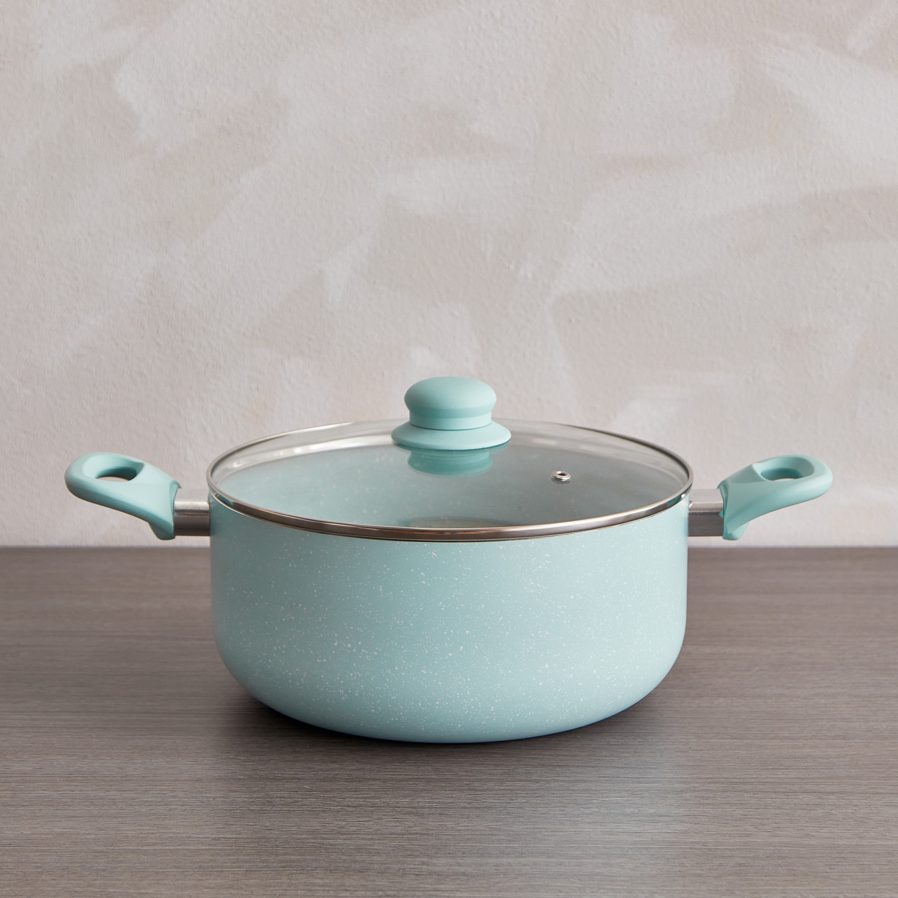 Feast Marble Coating Casserole with Lid - 24 cm-hbxhomeware-hbxkitchen-image-1