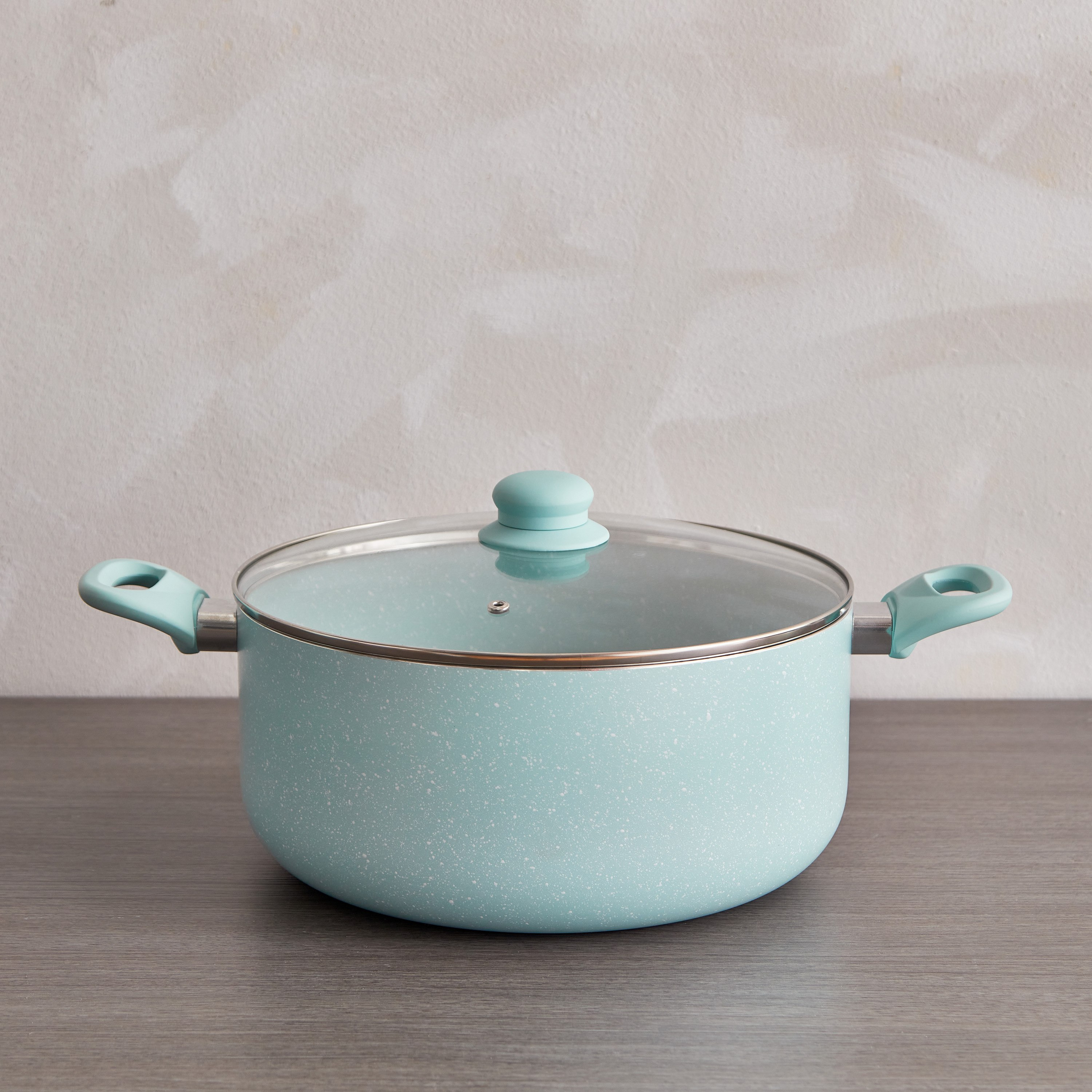 Feast Marble Coating Casserole with Lid - 28 cm-hbxhomeware-hbxkitchen-image-1