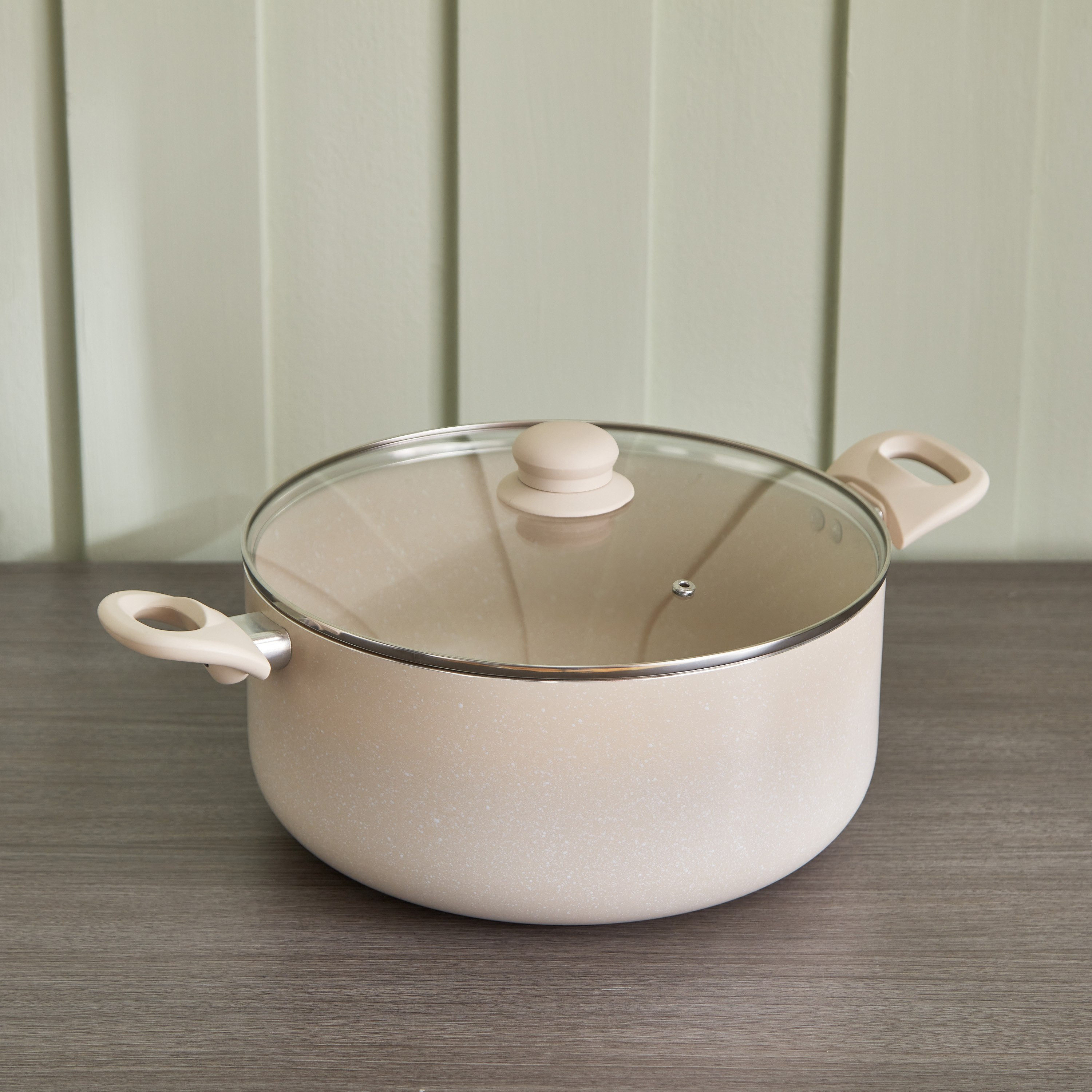 Feast Marble Coating Casserole with Lid - 28 cm-hbxhomeware-hbxkitchen-image-2