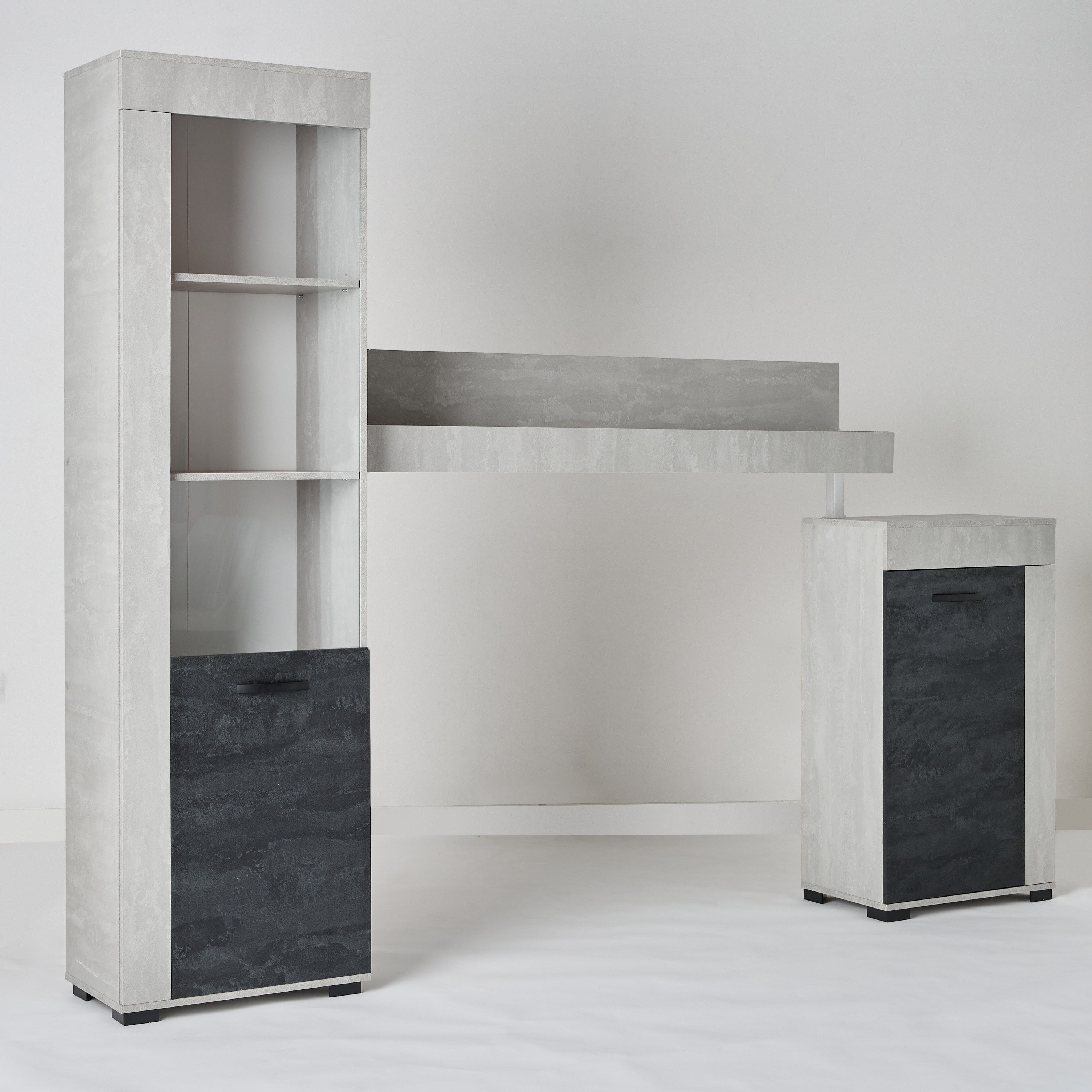 وحدة حائط بمساحة تخزين لأجهزة التلفزيون حتى 55 بوصة من باتارا-hbxlivingroom-mediaunitsandstorage-wallunits-image-12