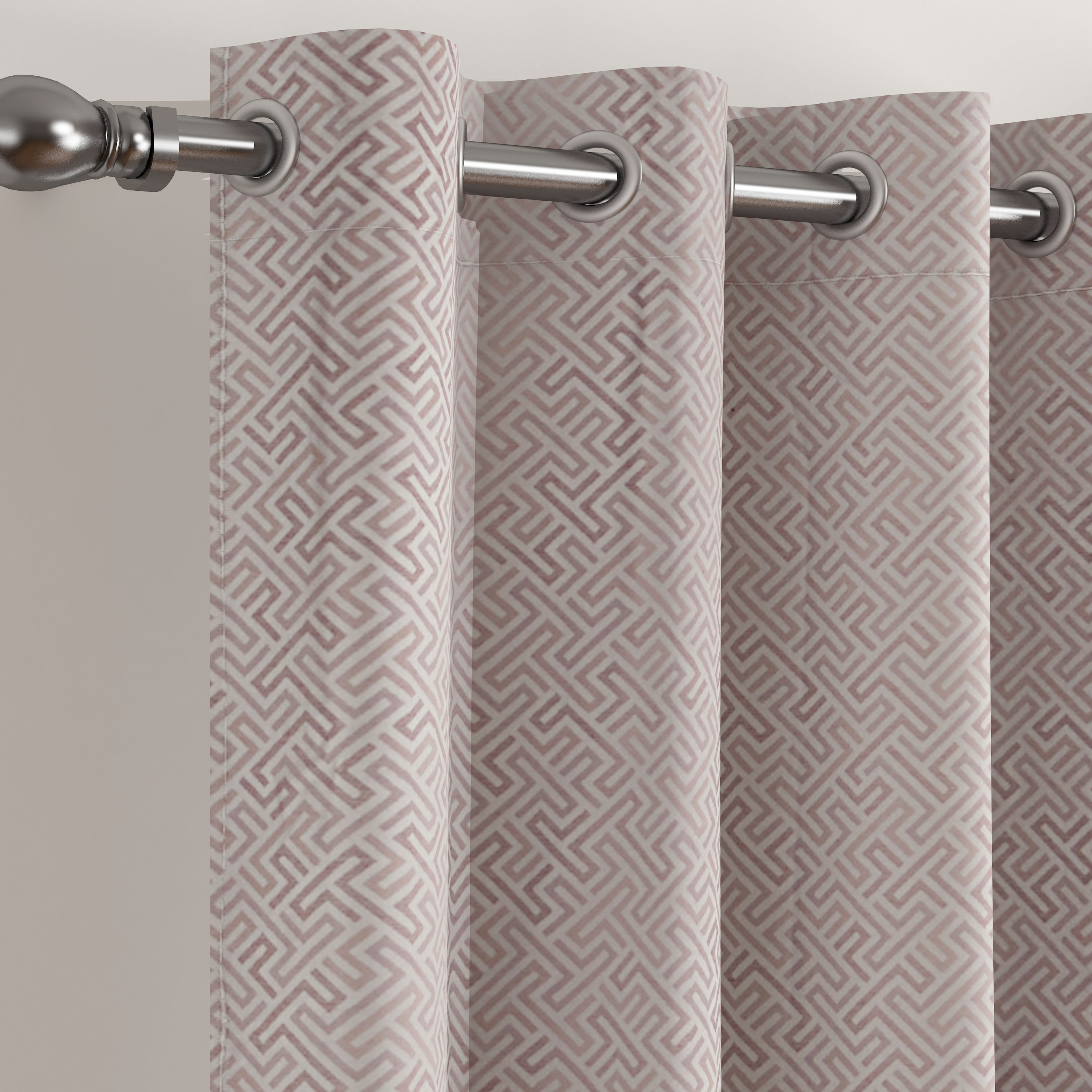 طقم ستائر جاكار معتمة طويلة جدًا قطعتين من مكنس - 140x300 سم-PROMO_HB_AE_B2G2_011025-image-2