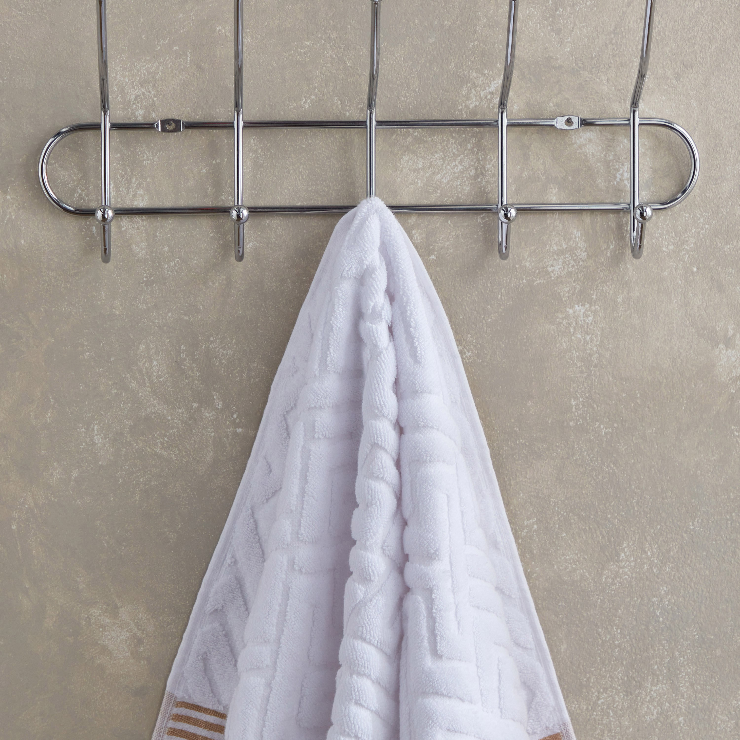 منشفة يد قطن متعددة التصاميم لوريكس من ميكنس- 40x70 سم-hbxbathroom-bathroomtextiles-image-2