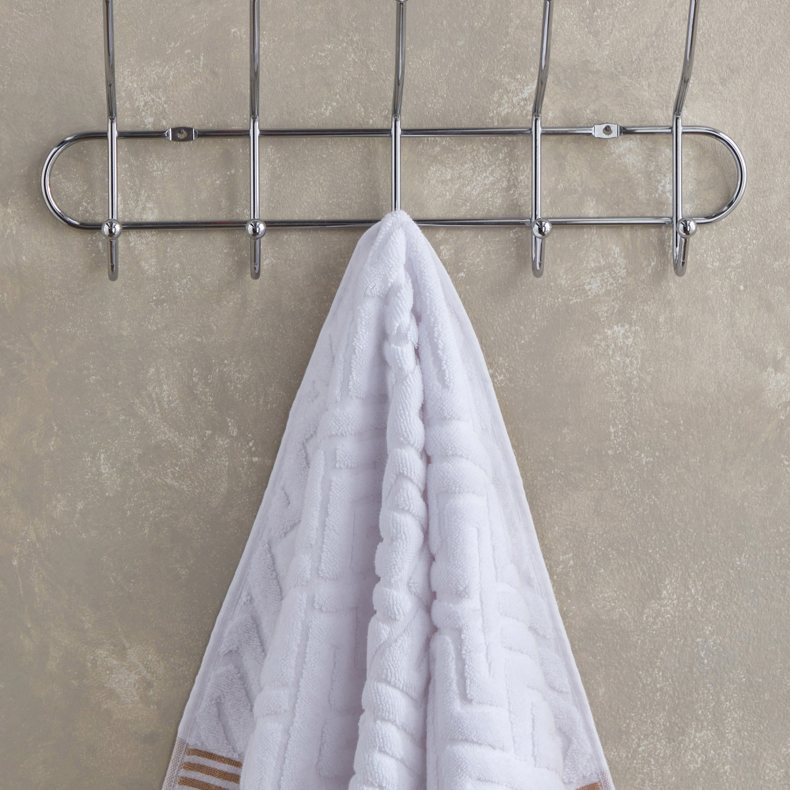 منشفة يد قطن متعددة التصاميم لوريكس من ميكنس - 50x90 سم-hbxbathroom-bathroomtextiles-image-2