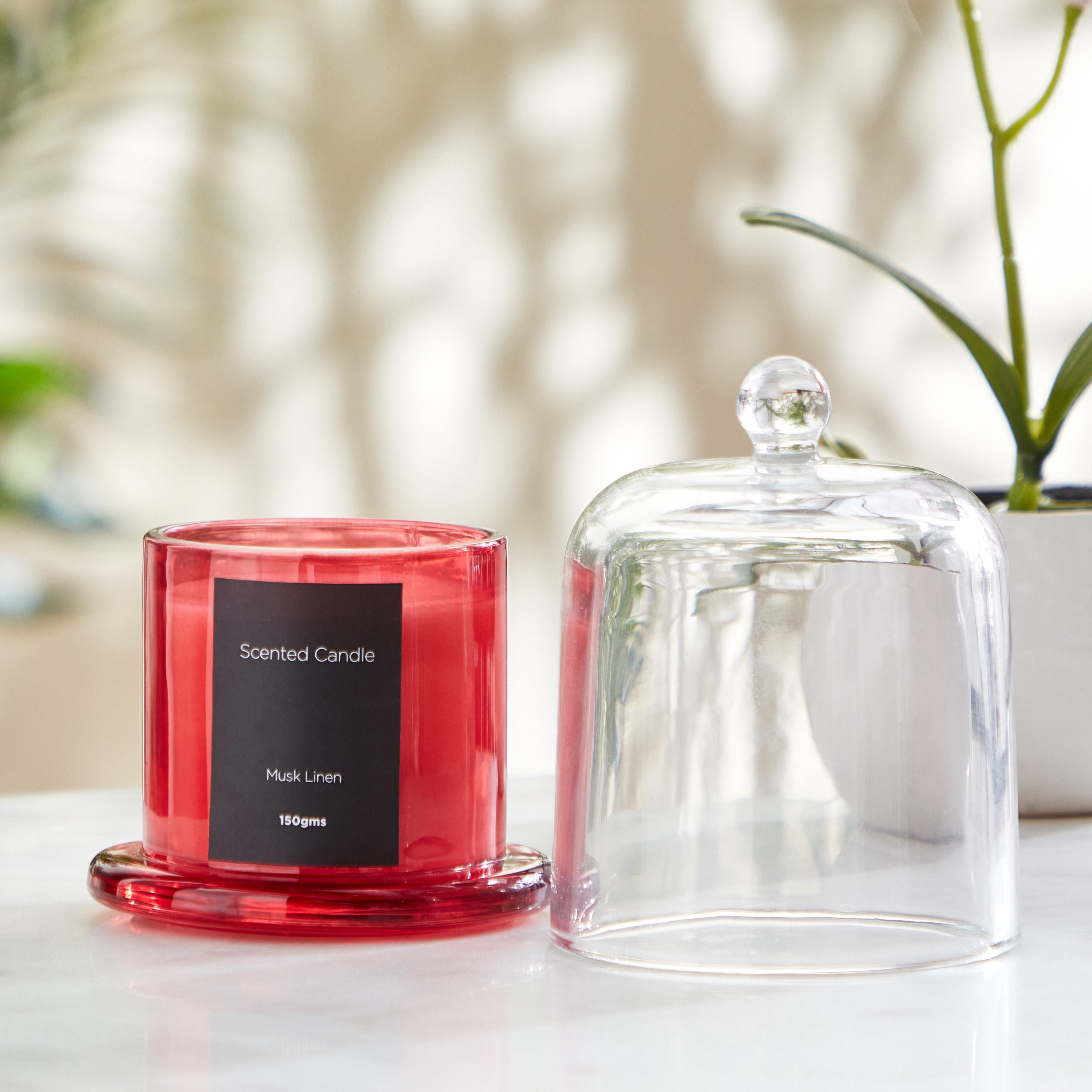 Balmy Musk Linen Scented Candle - 150 gm-hbxlivingroom-decorandaccessories-candles-image-2