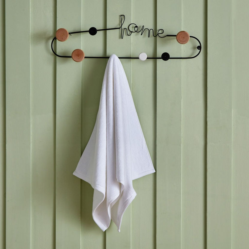White Haven Zoey Cotton Hand Towel - 50x100 cm-Bathroom Textiles-image-0