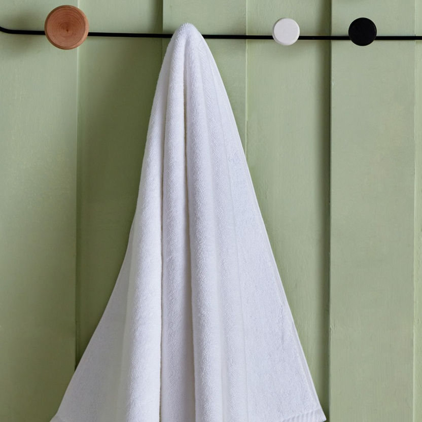 White Haven Zoey Cotton Hand Towel - 50x100 cm-Bathroom Textiles-image-1
