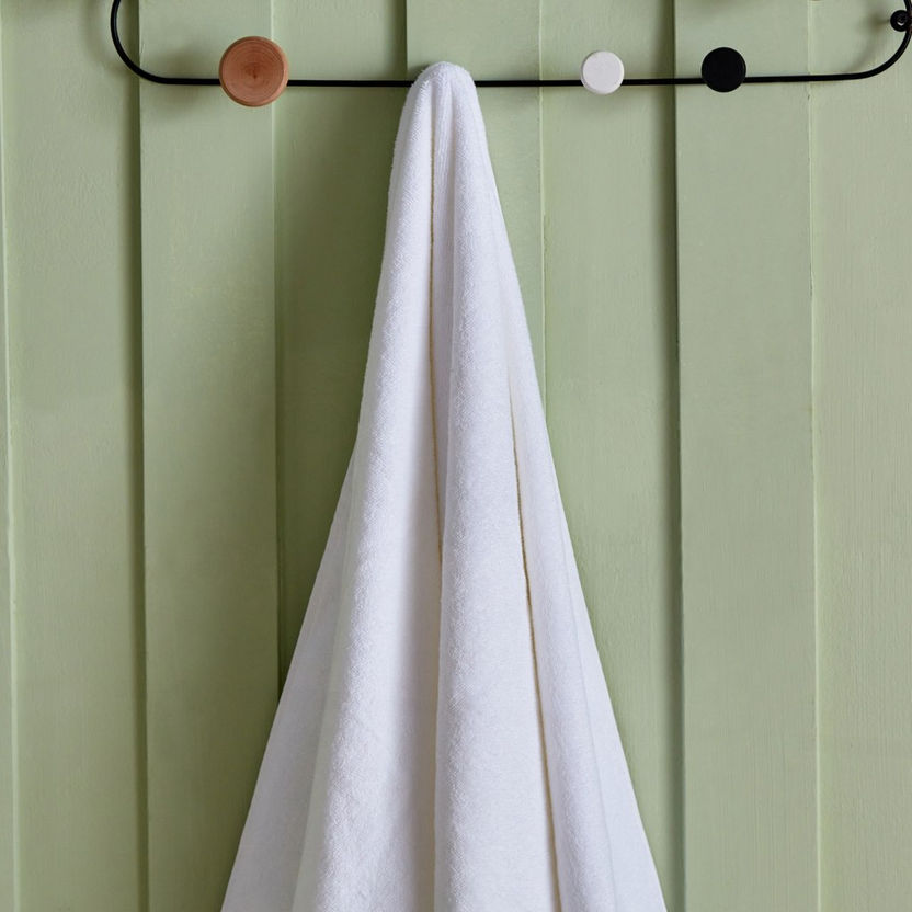 White Haven Zoey Cotton Bath Towel - 70x140 cm-Bathroom Textiles-image-1