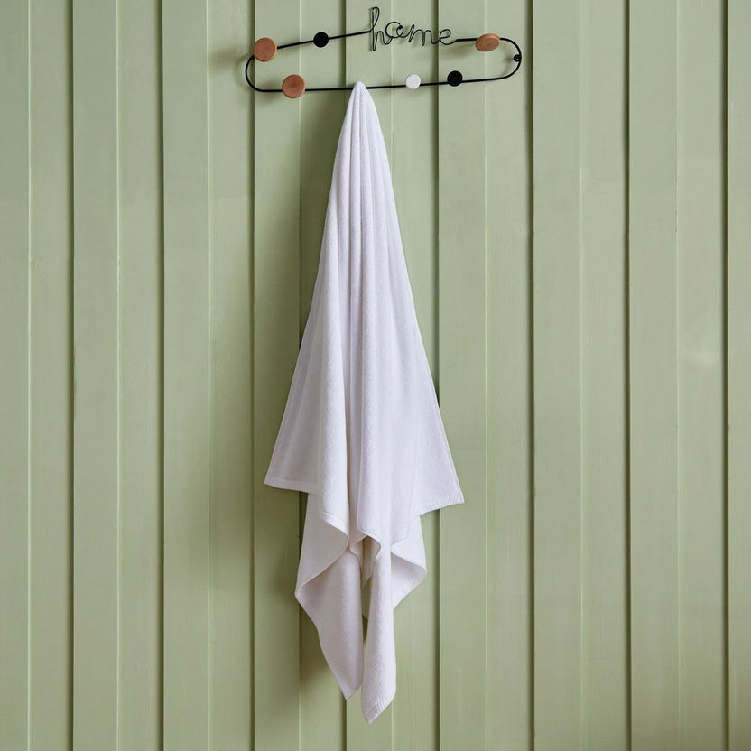 White Haven Zoey Cotton Bath Sheet - 90x180 cm-Bathroom Textiles-image-0