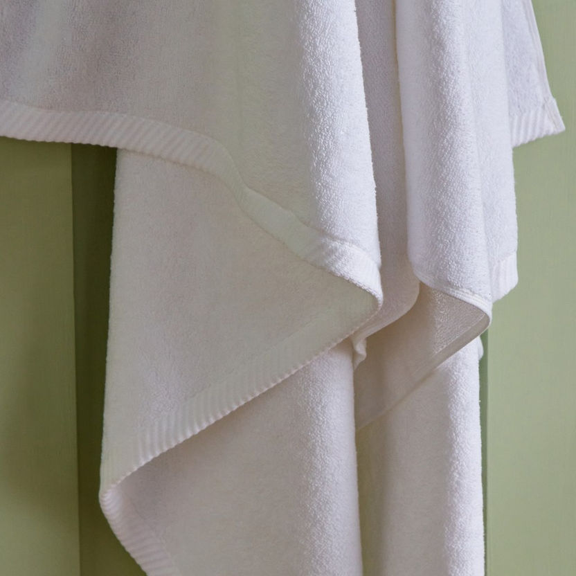 White Haven Zoey Cotton Bath Sheet - 90x180 cm-Bathroom Textiles-image-3