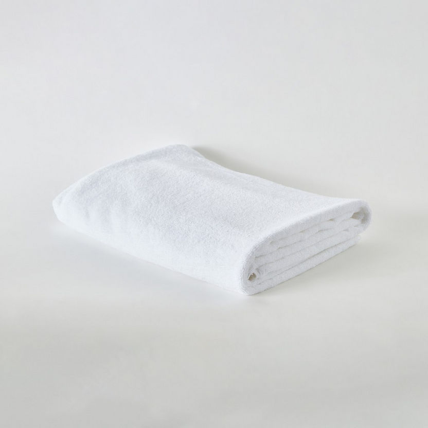 White Haven Zoey Cotton Bath Sheet - 90x180 cm-Bathroom Textiles-image-5