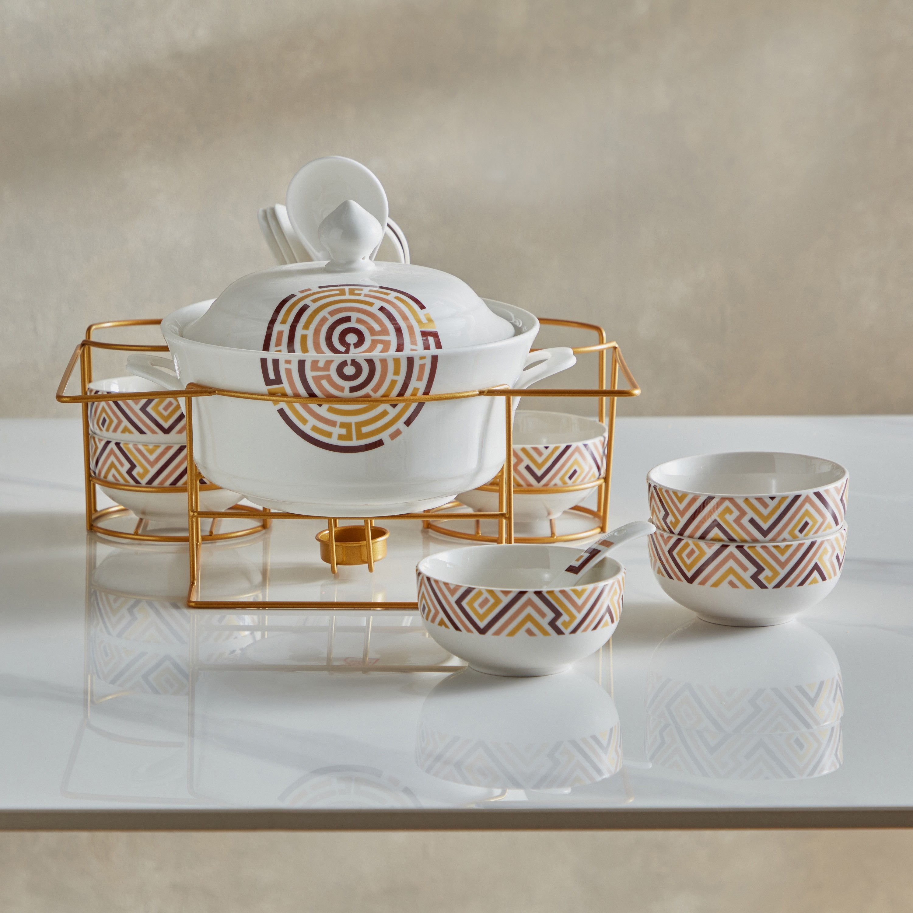طقم حساء 15 قطعة من فيفيد-hbxdecorandfurnishings-tabletop-serveware-image-2