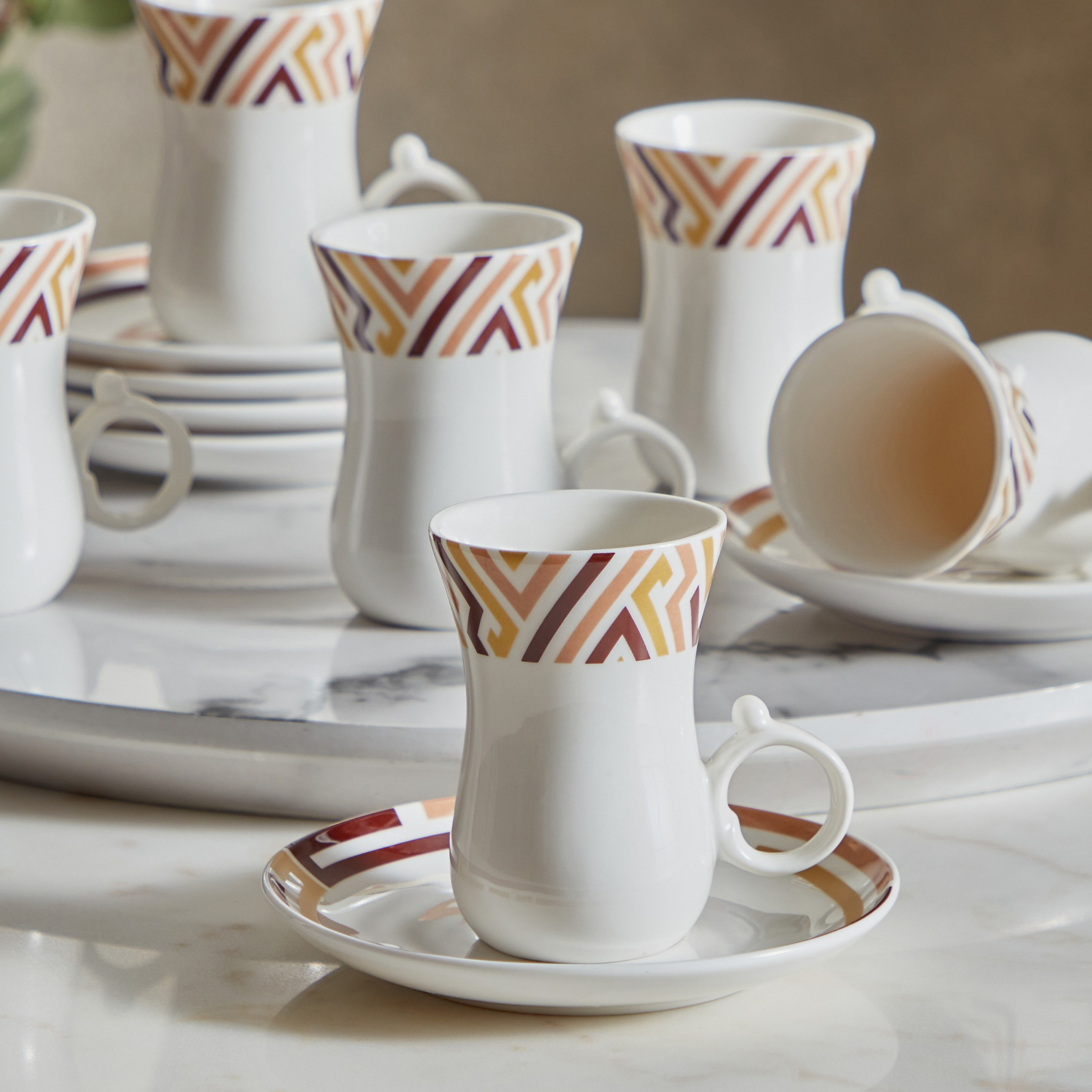 Vivid 12-Piece Istikan and Saucer Set-hbxhomeware-hbxkitchen-image-2