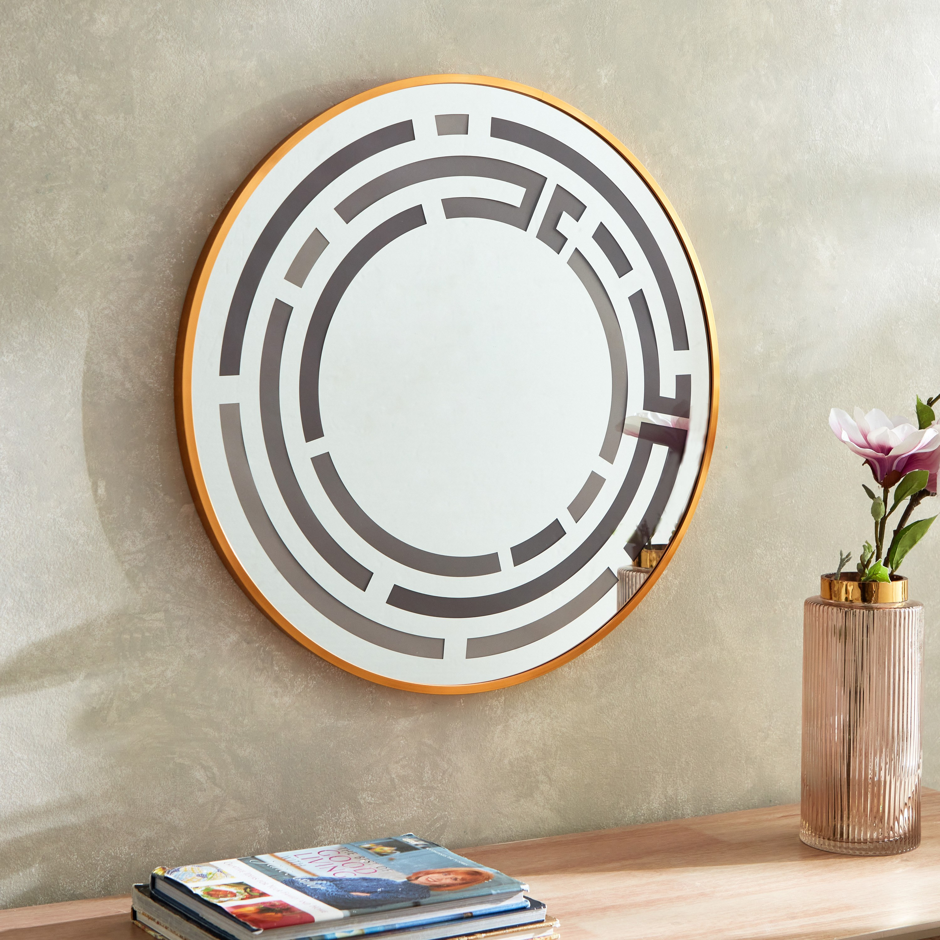 Meer Aluminium Outer Frame Mirror - 60x60x25 cm-PROMO_HB_AE_B2G2_011025-image-1