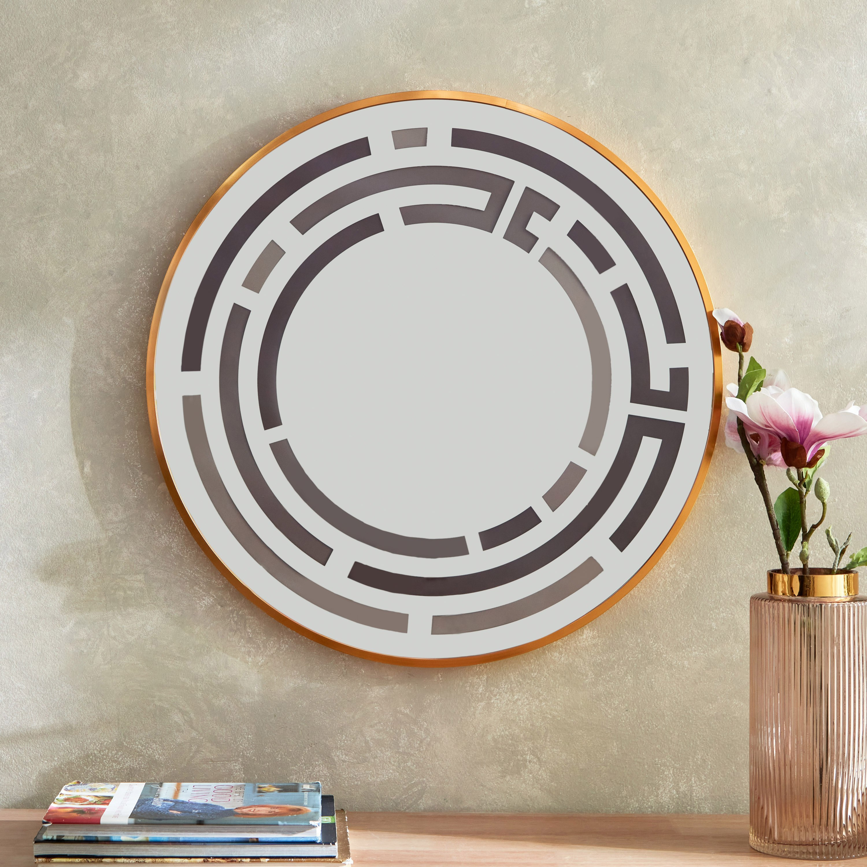 Meer Aluminium Outer Frame Mirror - 60x60x25 cm-PROMO_HB_AE_B2G2_011025-image-2