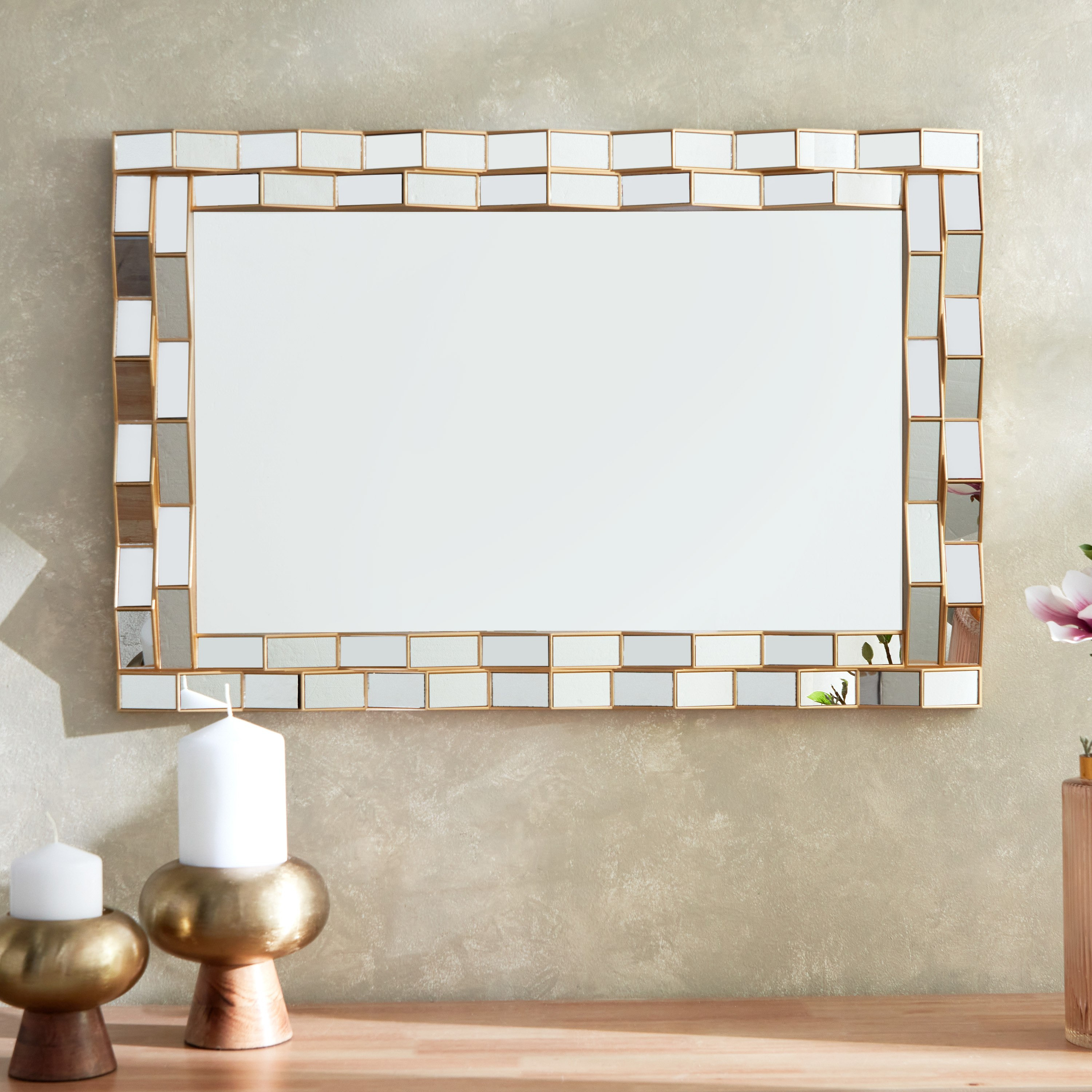 Meer Rectangular Wall Mirror - 60x90x35 cm-PROMO_HB_AE_B1G1_250925-image-2