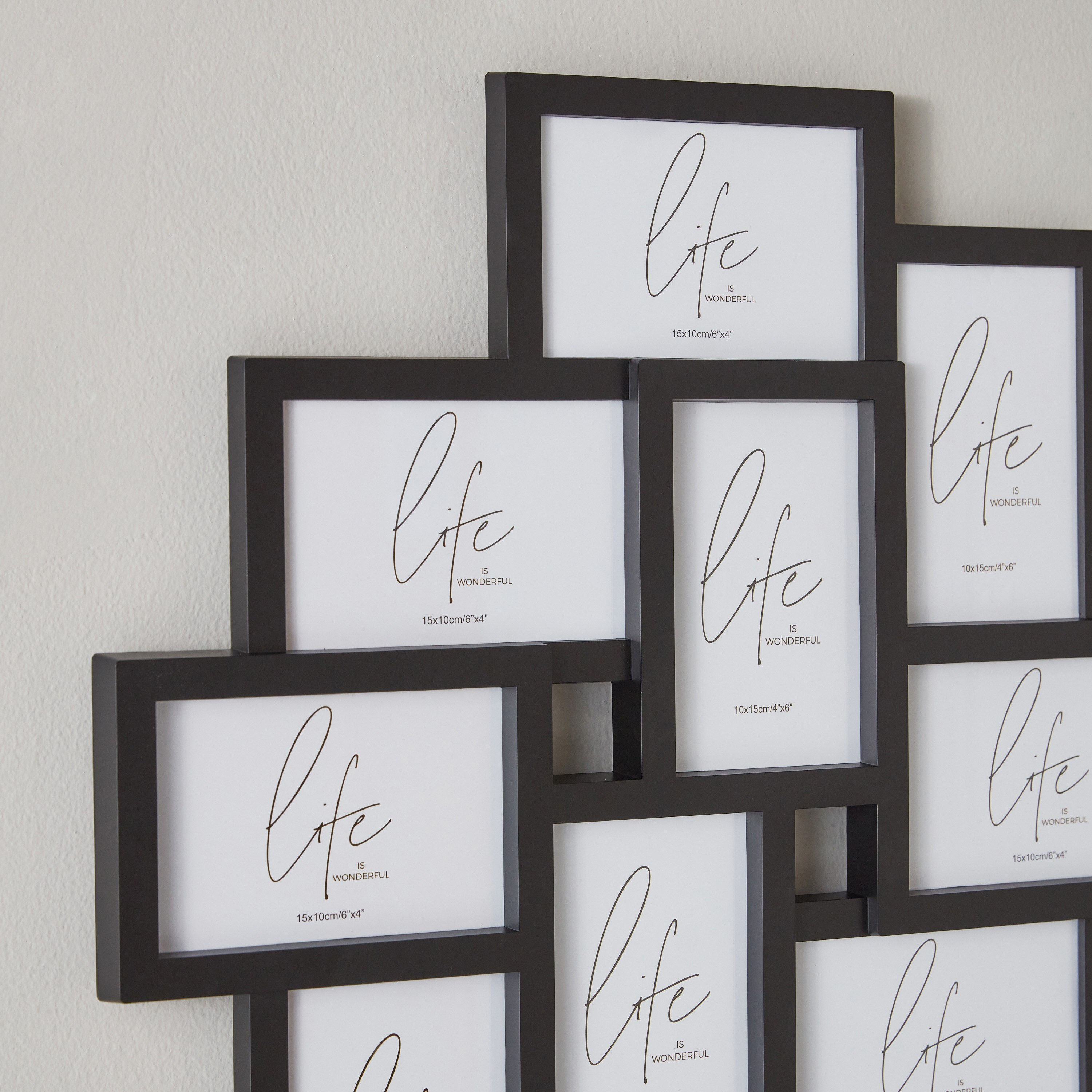 برواز صور متعدد الفتحات 10 فتحات من رفا - 10x5 سم-hbxbedroom-decorandaccessories-photoframes-image-3
