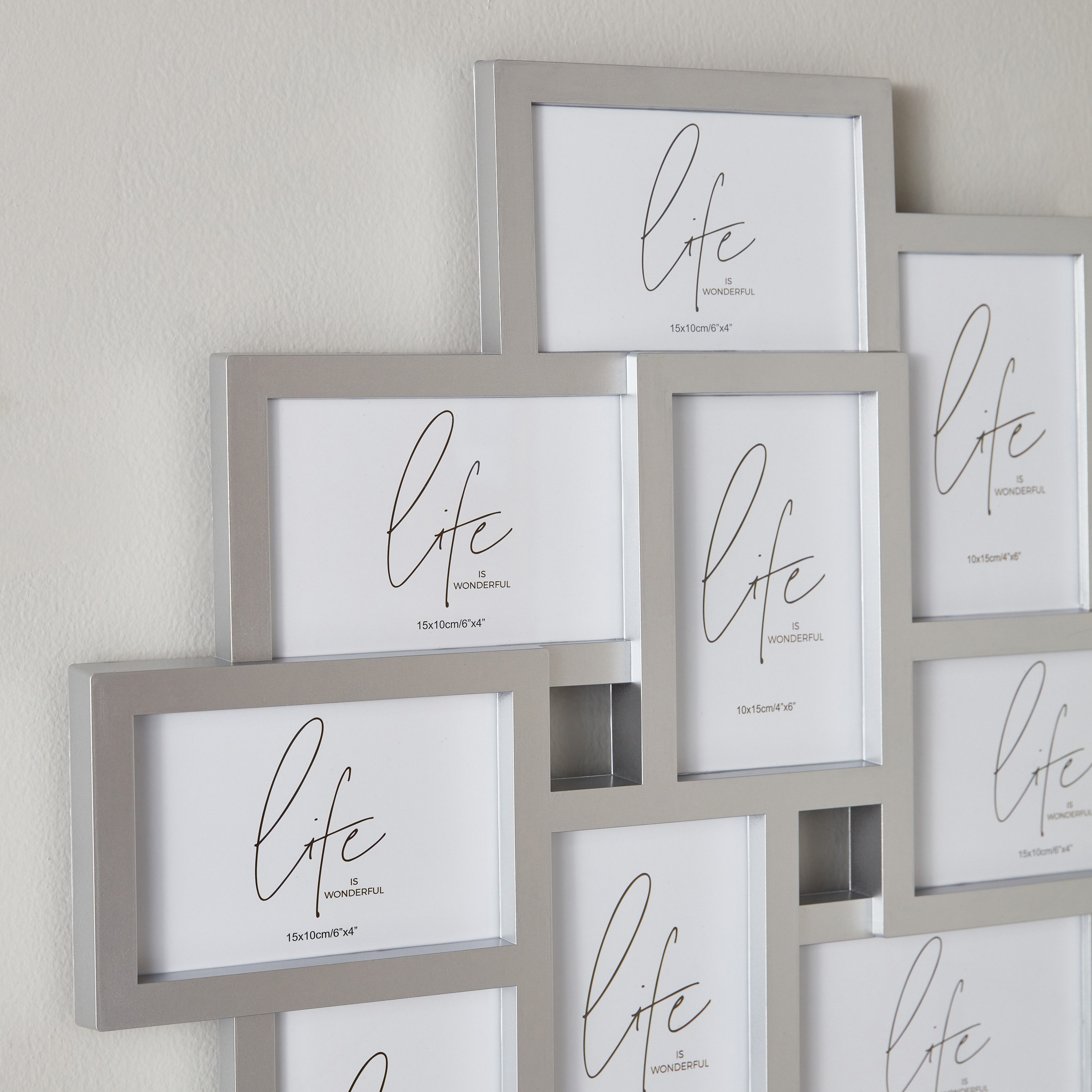 برواز صور متعدد الفتحات 10 فتحات من رفا - 10x5 سم-hbxbedroom-decorandaccessories-photoframes-image-3