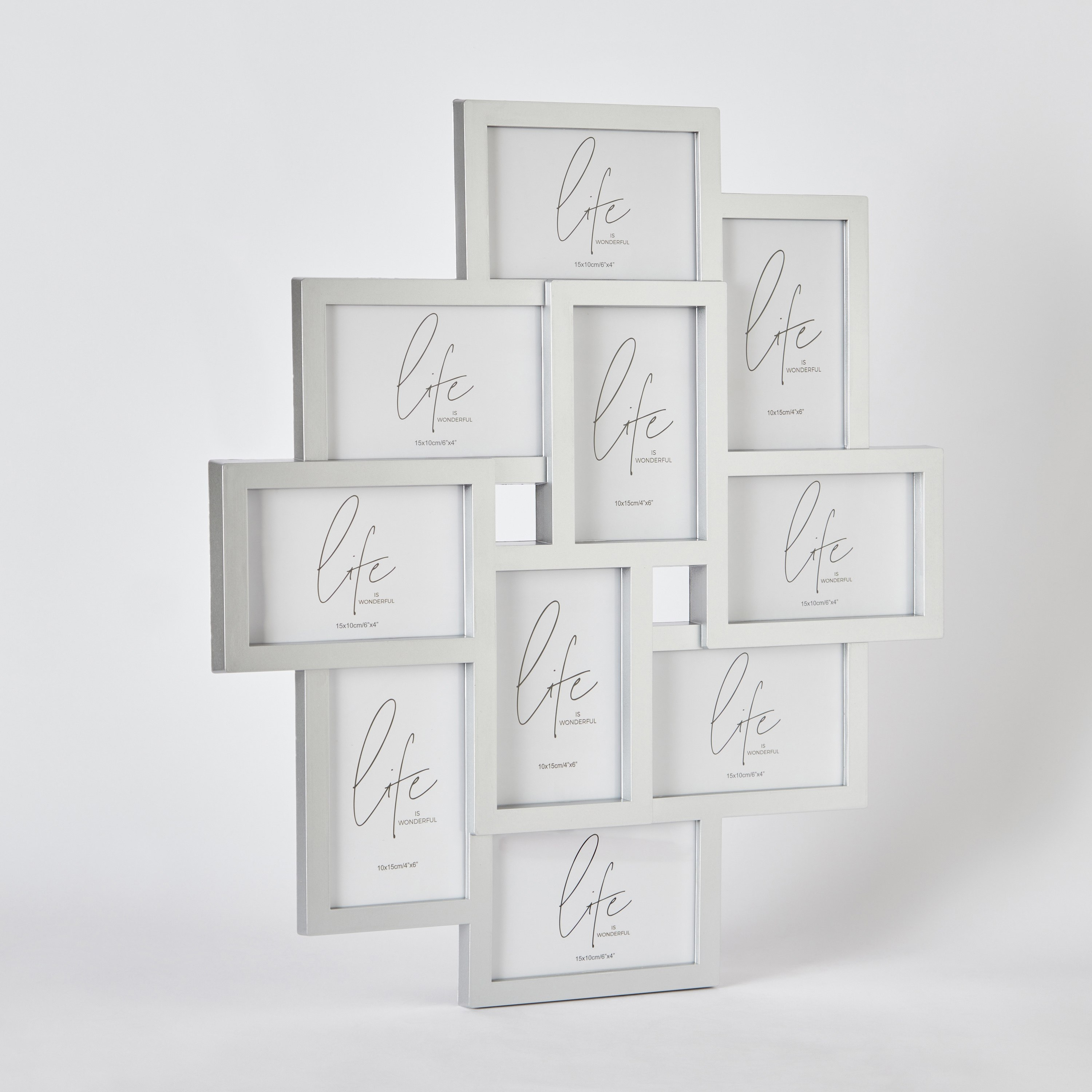 برواز صور متعدد الفتحات 10 فتحات من رفا - 10x5 سم-hbxbedroom-decorandaccessories-photoframes-image-5