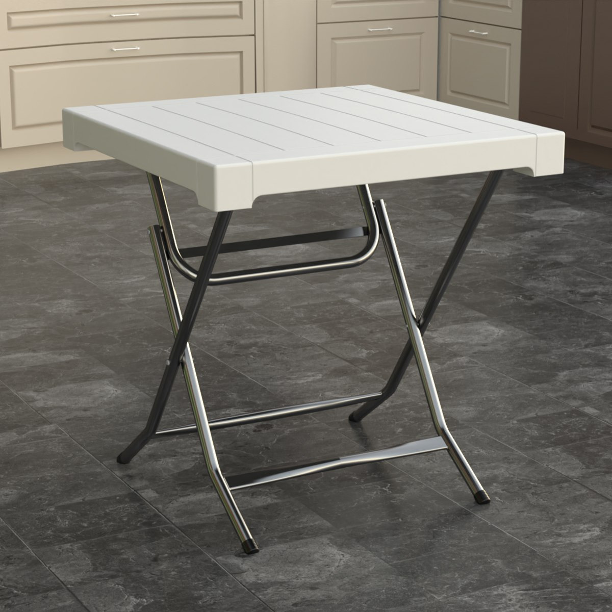 طاولة مربعة قابلة للطي للجلسات الخارجية - فيرا بلانكا من موڤو-hbxoutdoor-hbxoutdoorfurniture-tables-image-1