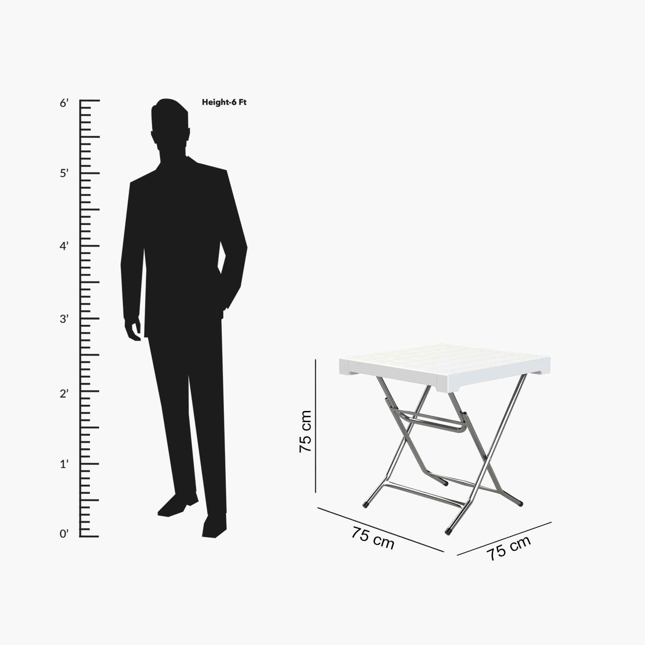 طاولة مربعة قابلة للطي للجلسات الخارجية - فيرا بلانكا من موڤو-hbxoutdoor-hbxoutdoorfurniture-tables-image-6