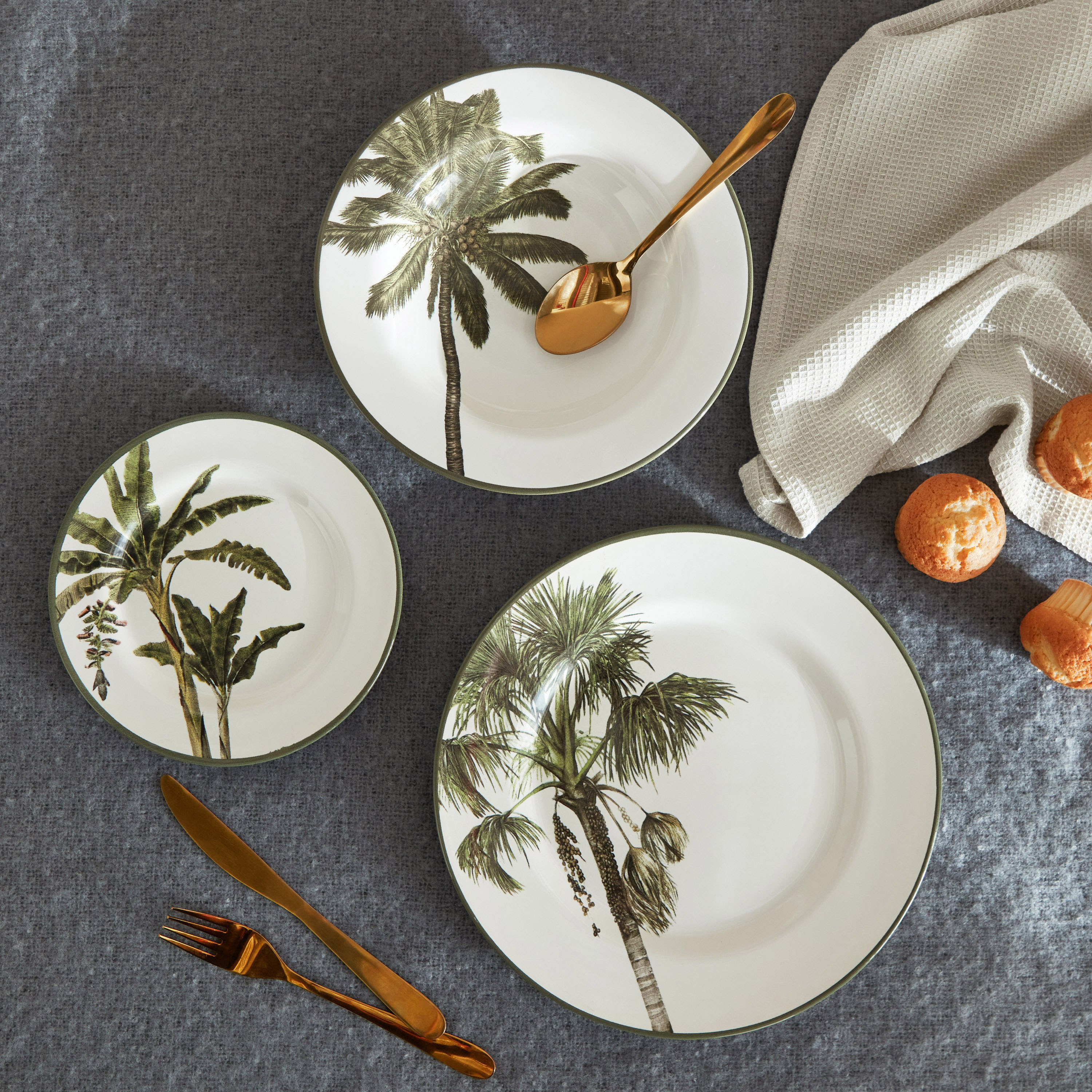 Malibu Ceramic Dinner Plate-hbxdecorandfurnishings-tabletop-crockery-image-4