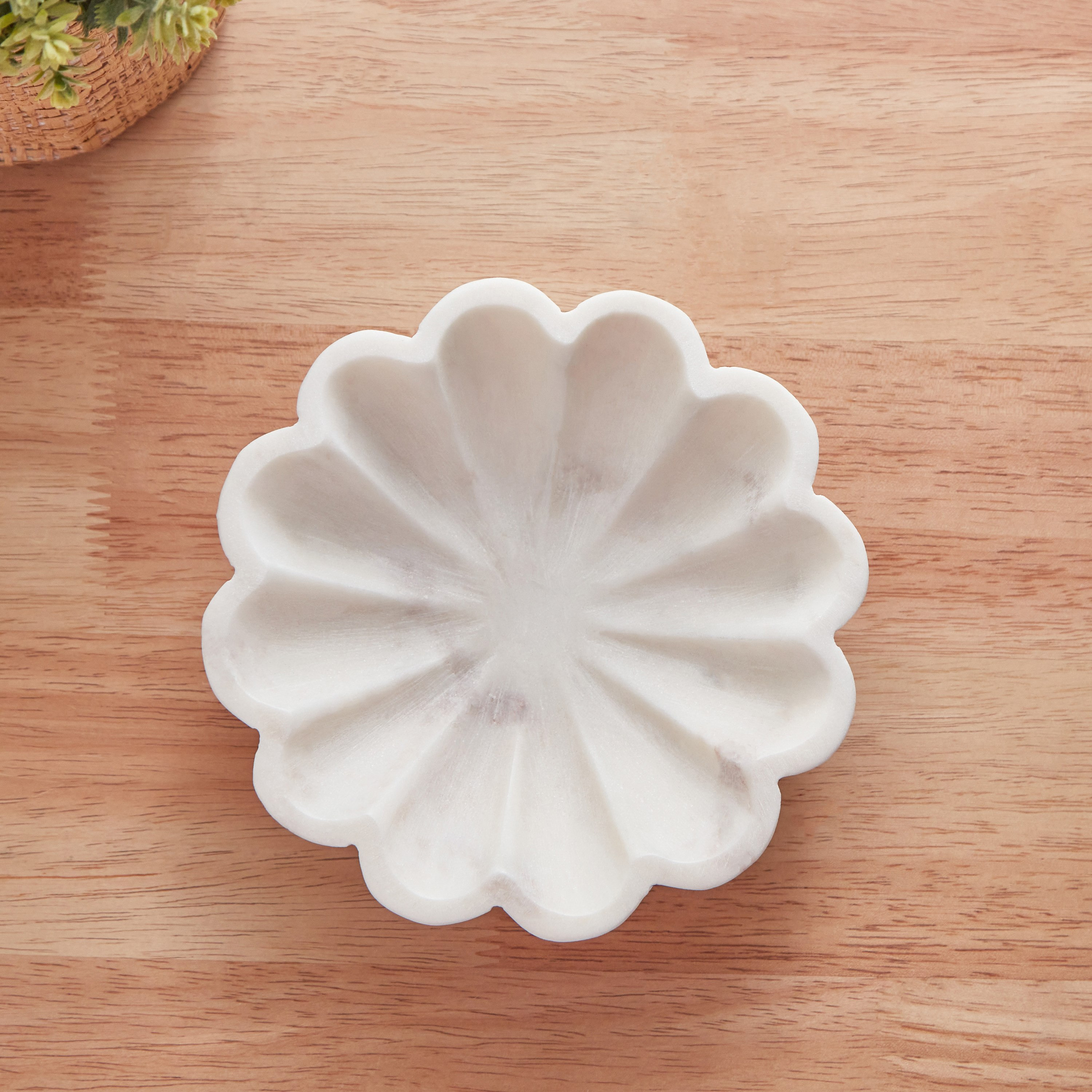وعاء ديكور من الرخام الطبيعي - 15x15x4 سم-hbxdecorandfurnishings-homeaccessories-bowls-image-2