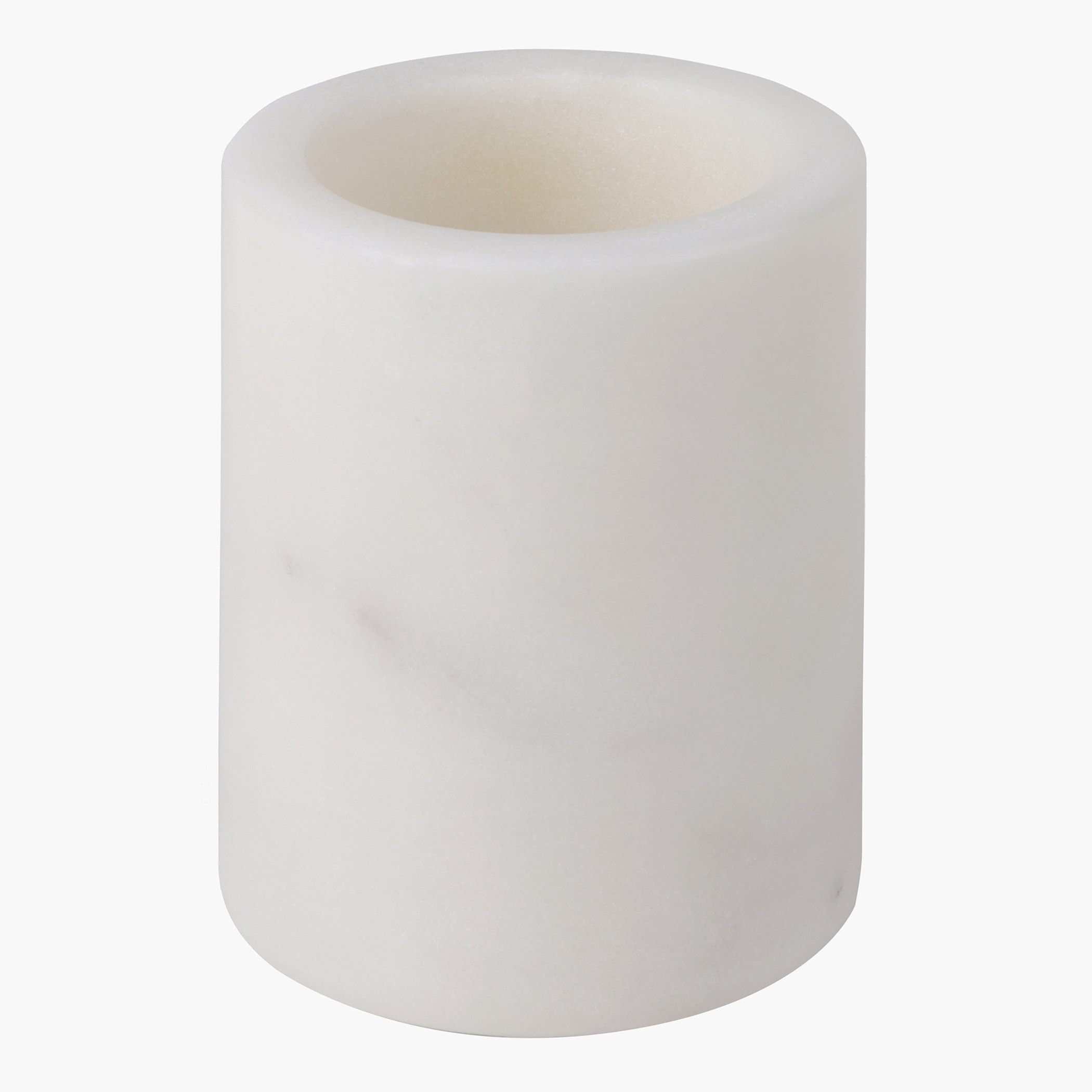 حامل فرشاة أسنان رخام- 7.5x7.5x10 سم-hbxdecorandfurnishings-bathroomaccessories-bathroomsets-image-2