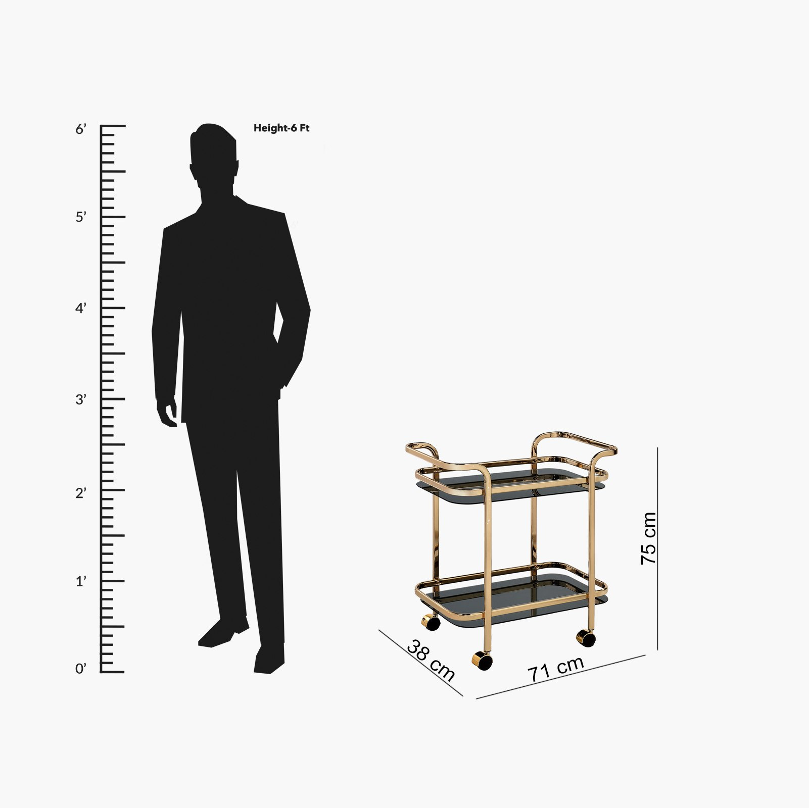 Welwick 2-Tier Serving Trolley-hbxlivingroom-tablesandstands-servingtrolleys-image-5