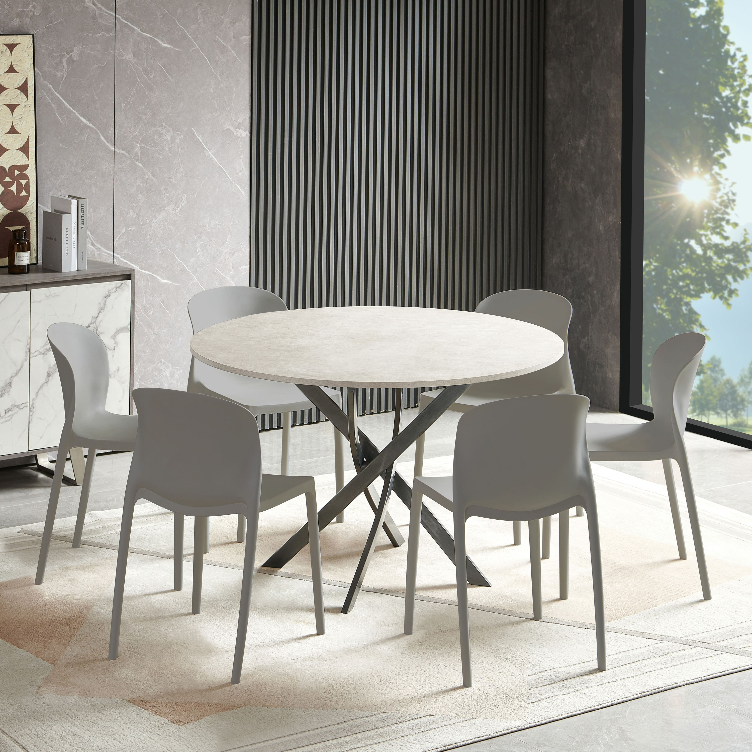 طقم سفرة 6 مقاعد من رايلي-hbxfurniture-diningtablesandsets-diningsets-sixseater-image-1