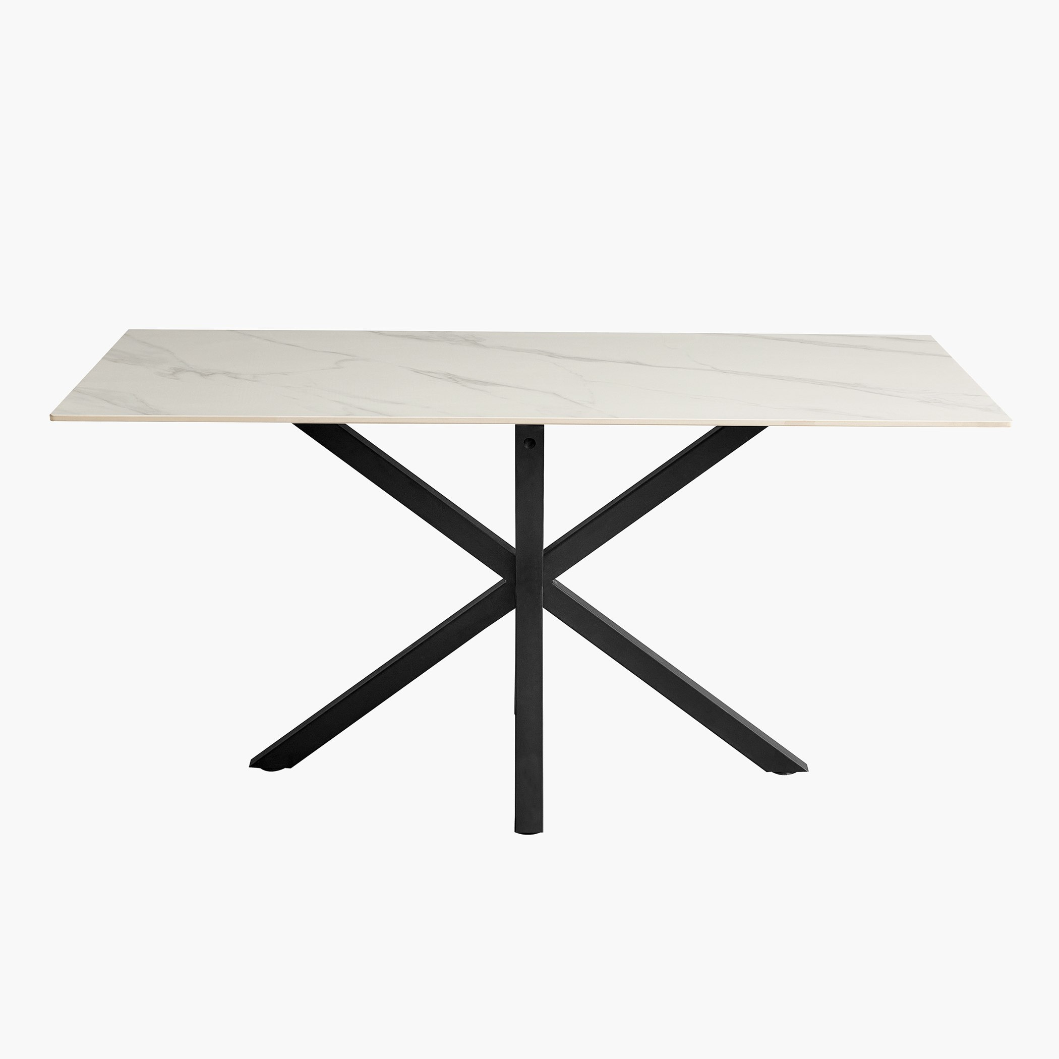 طقم سفرة بسطح من الحجر الملبد 6 مقاعد من ويلويك-hbxfurniture-diningtablesandsets-diningsets-sixseater-image-3
