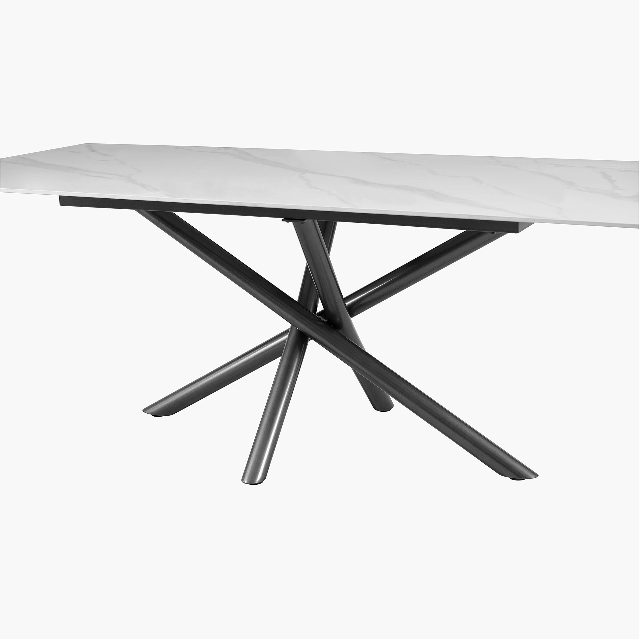 Buckle 8-Seater Sintered Stone Top Dining Set-hbxfurniture-diningtablesandsets-diningsets-eightseater-image-7