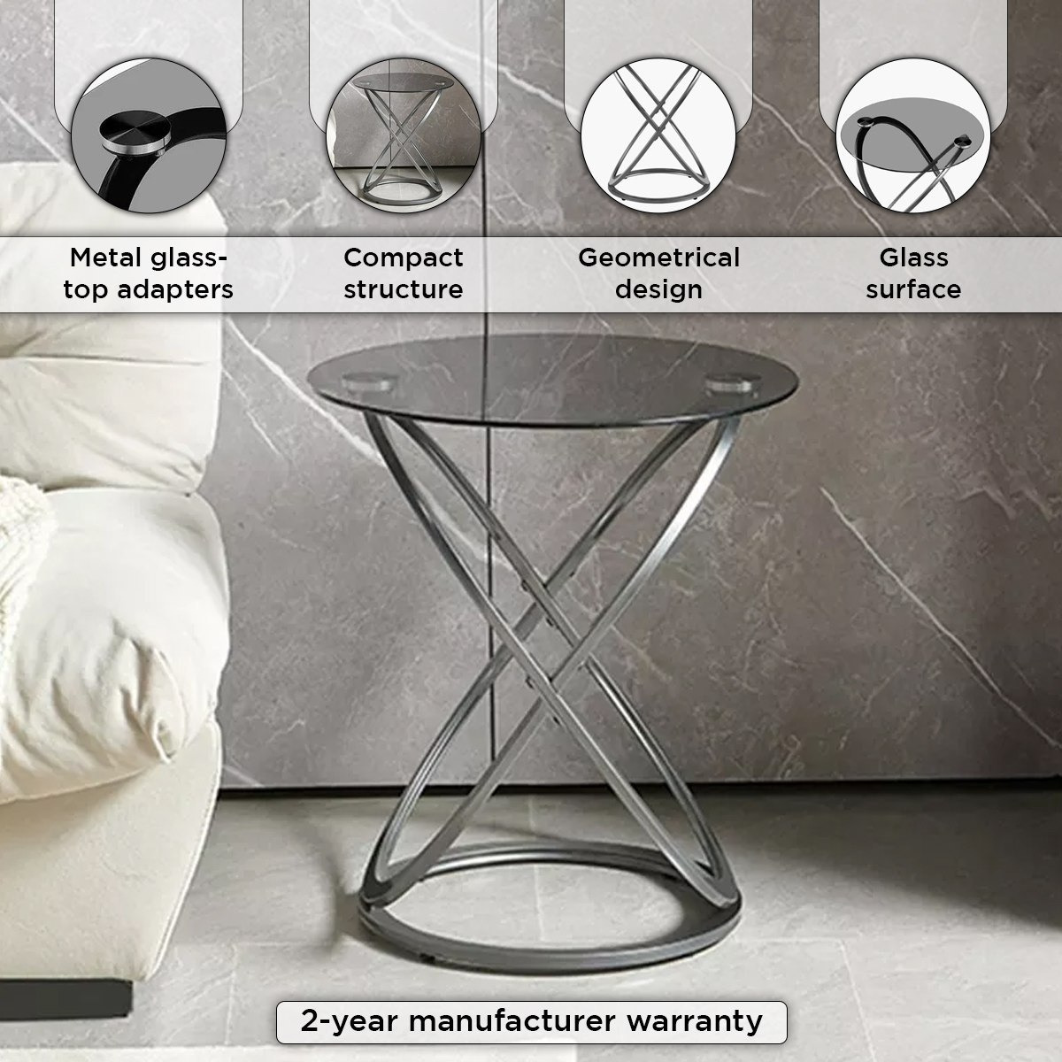 طاولة جانبية زجاج إن إكس تي من كارلتون-hbxfurniture-livingroom-endtables-image-5