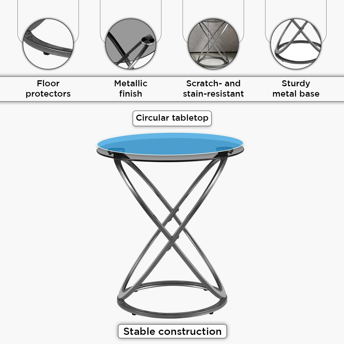 طاولة جانبية زجاج إن إكس تي من كارلتون-hbxfurniture-livingroom-endtables-image-6