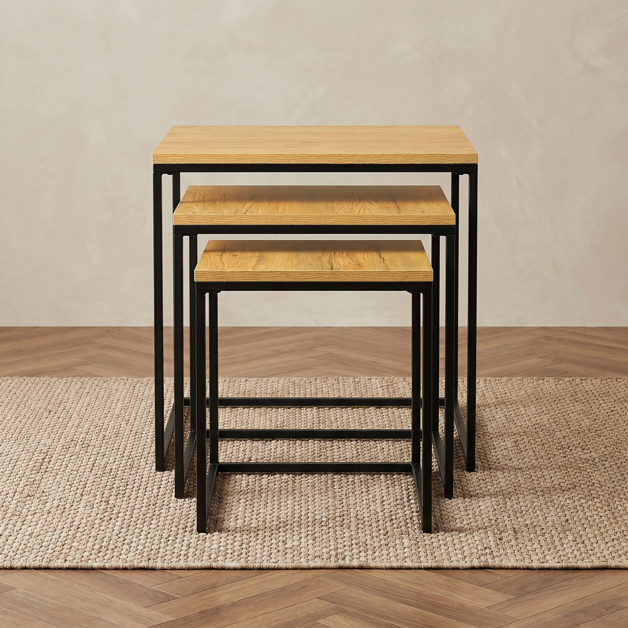 طقم طاولات متداخلة 3 قطع إيربان من توري-hbxfurniture-livingroom-nestingtables-image-2