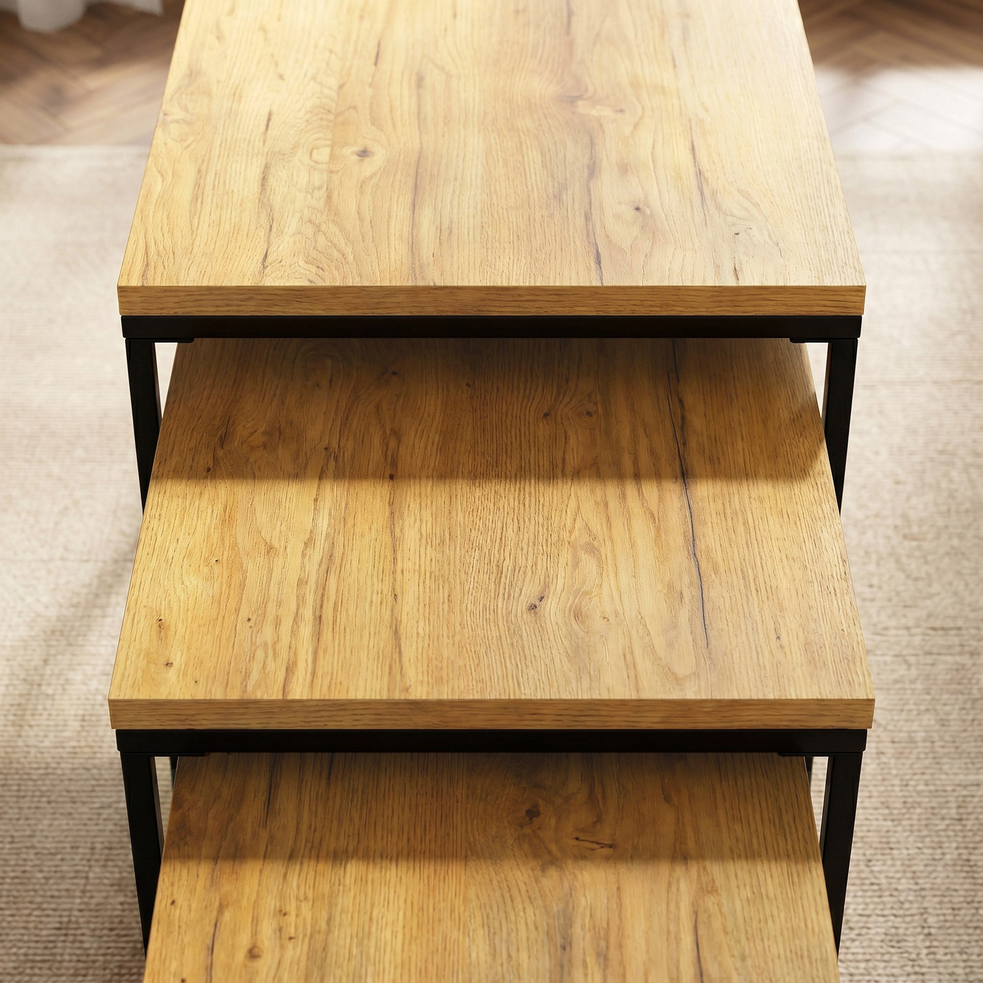 طقم طاولات متداخلة 3 قطع إيربان من توري-hbxfurniture-livingroom-nestingtables-image-3
