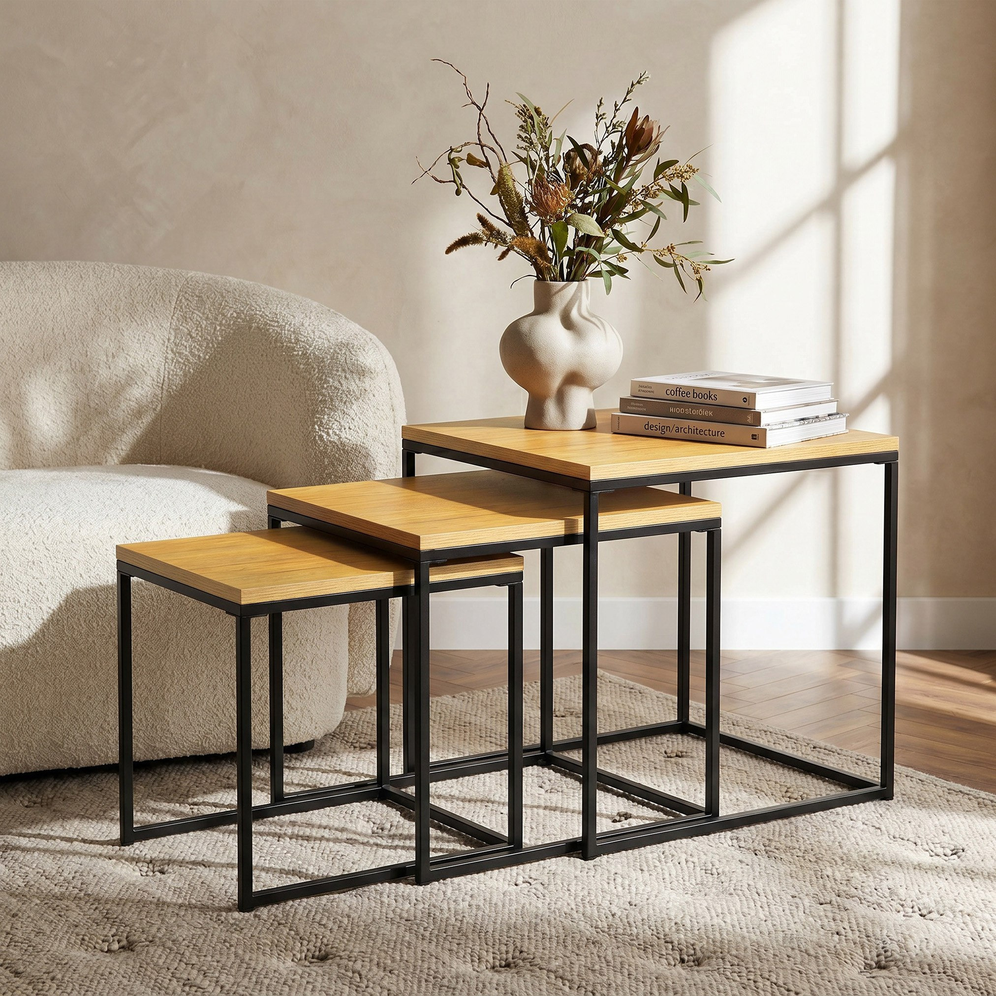 طقم طاولات متداخلة 3 قطع إيربان من توري-hbxfurniture-livingroom-nestingtables-image-5
