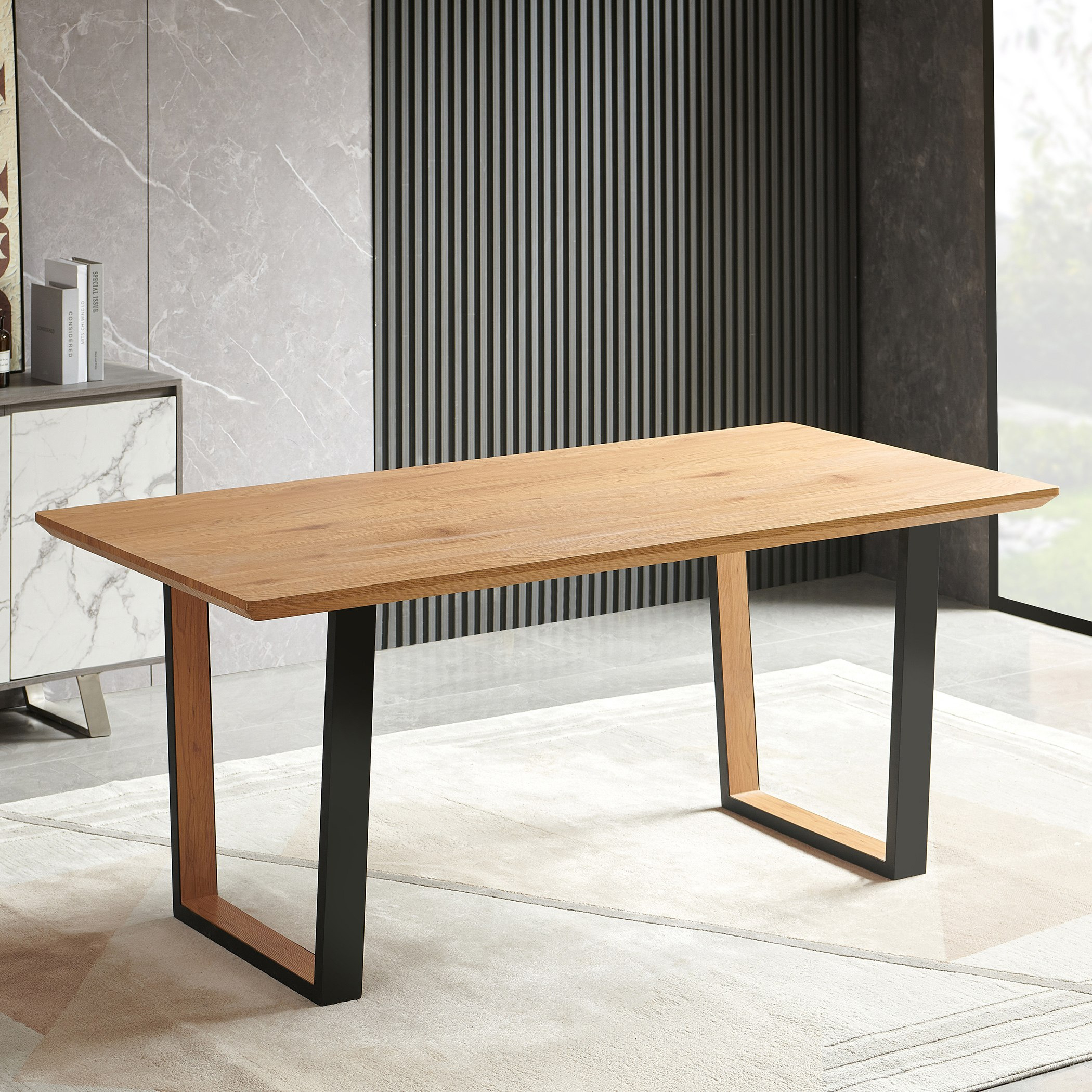 طاولة سفرة 6 مقاعد من كولتون-hbxdiningroom-diningtablesandsets-diningtables-sixseater-image-1