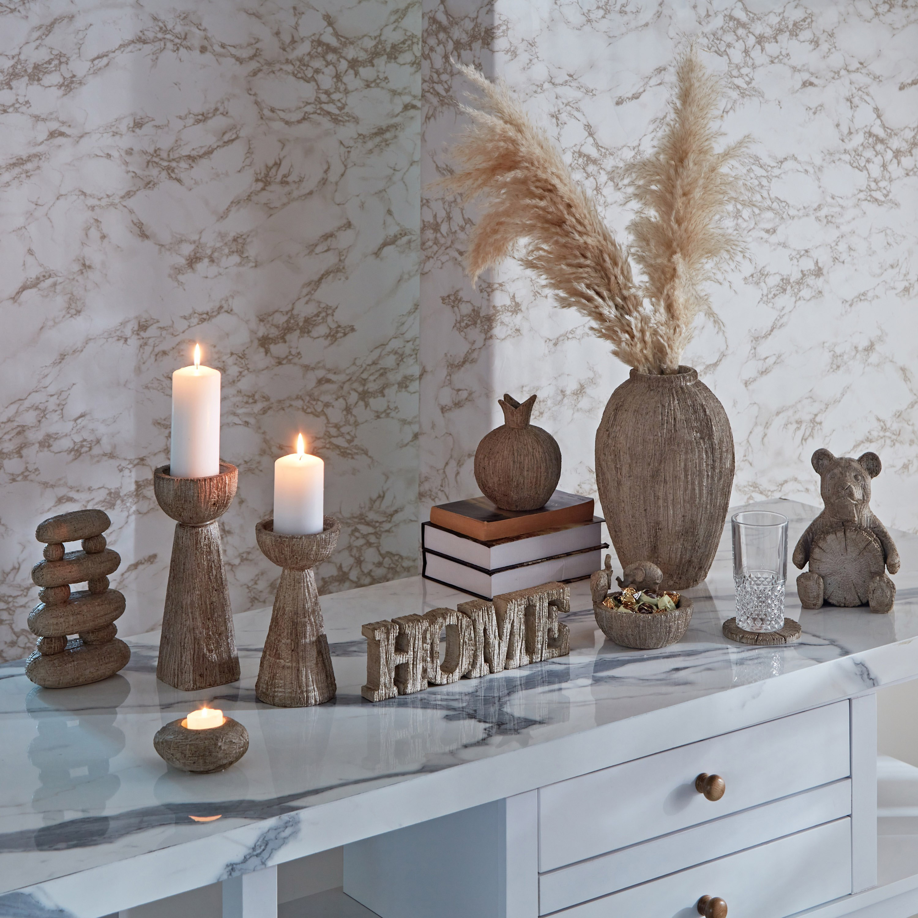 وعاء ديكور بوليريسين بتصميم فيل من راباك - 13x13x10 سم-hbxdecorandfurnishings-homeaccessories-bowls-image-4