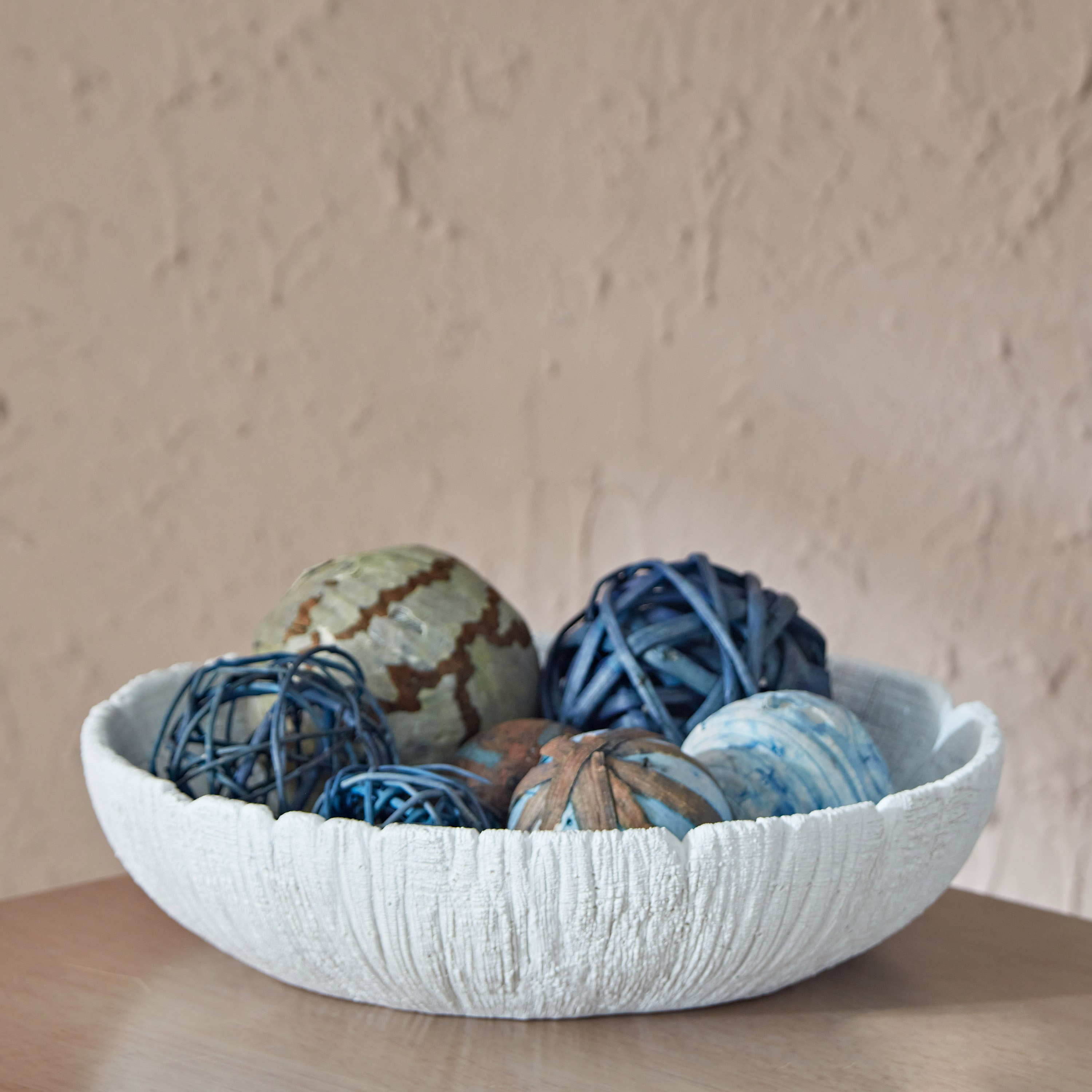 وعاء ديكور بوليريسين من رابك - 30x30x8 سم-hbxdecorandfurnishings-homeaccessories-bowls-image-1